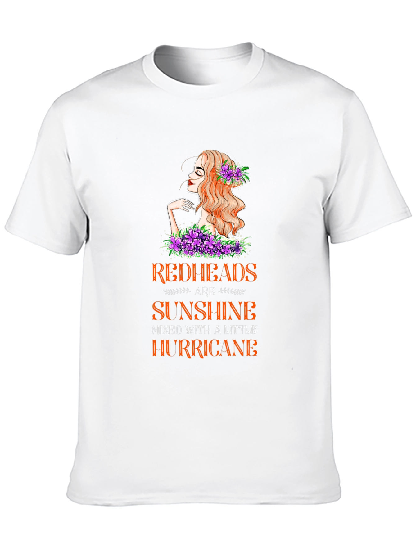 Redhead Sunshine T-Shirt - Womens Graphic Tee