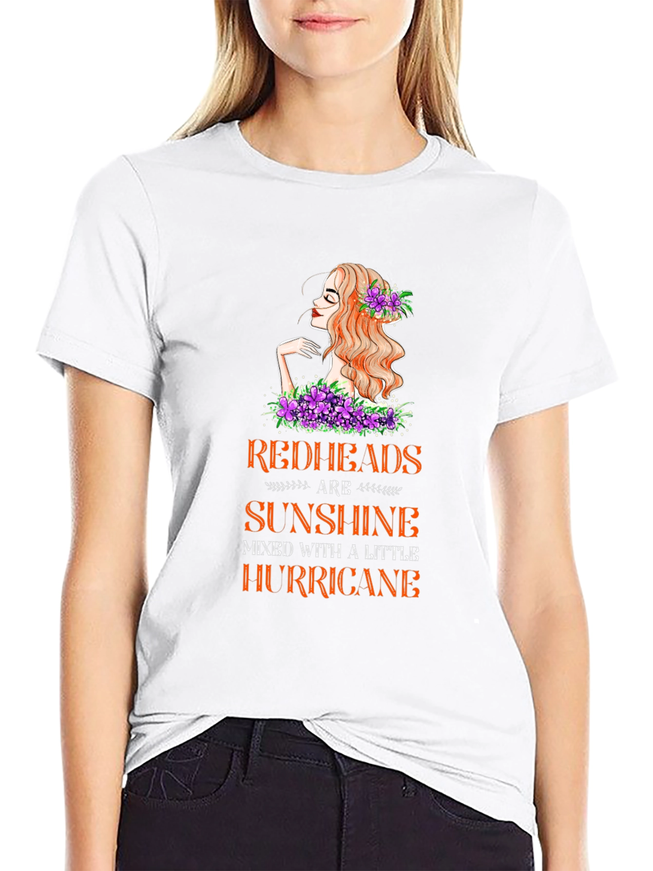 Redhead Sunshine T-Shirt - Womens Graphic Tee