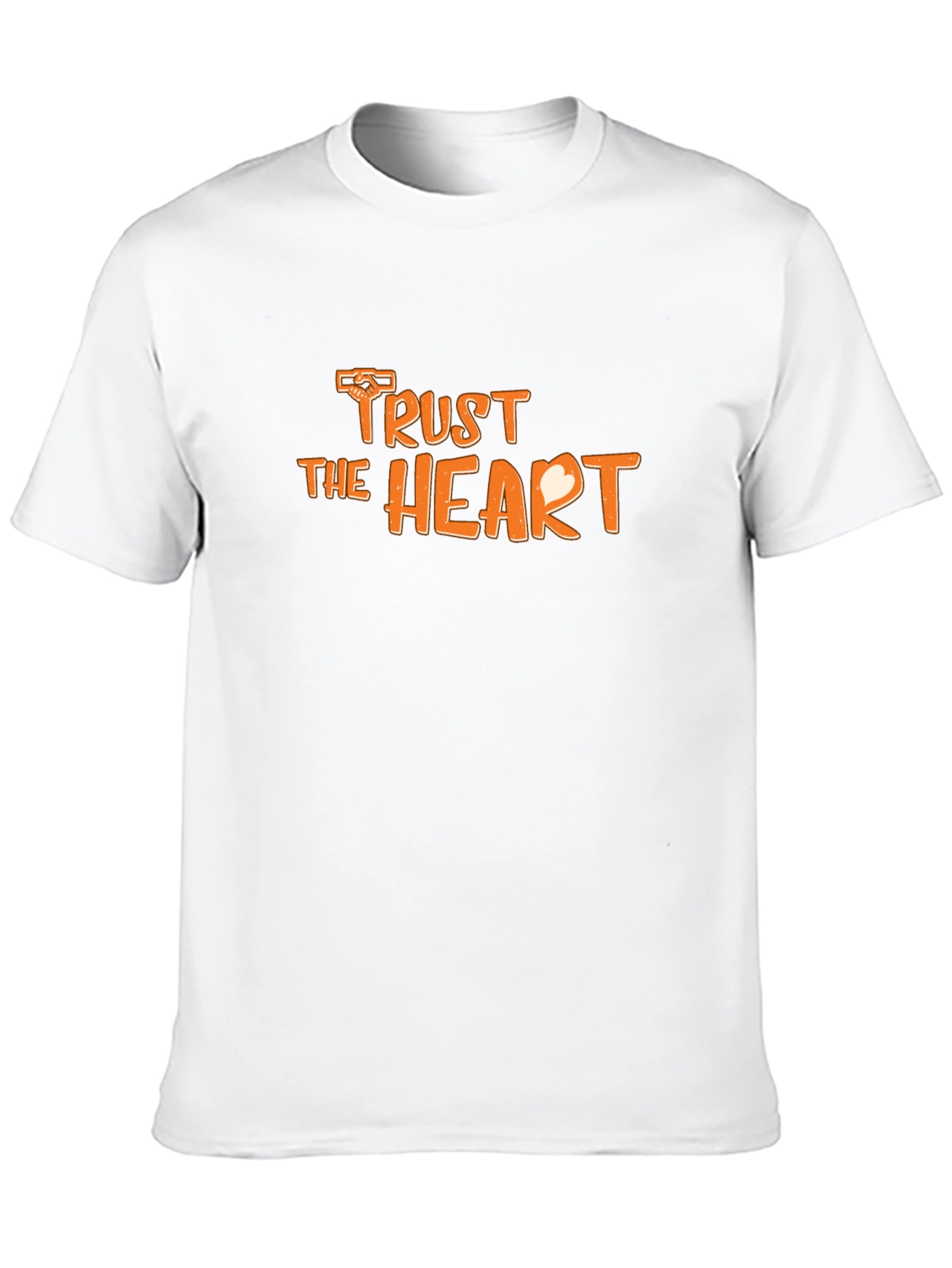 Trust the Heart Graphic Tee - Black