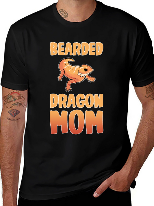 Bearded Dragon Mom T-Shirt Lizard Lover Tee