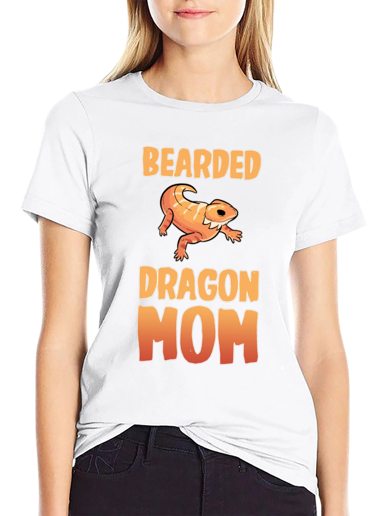 Bearded Dragon Mom T-Shirt Lizard Lover Tee