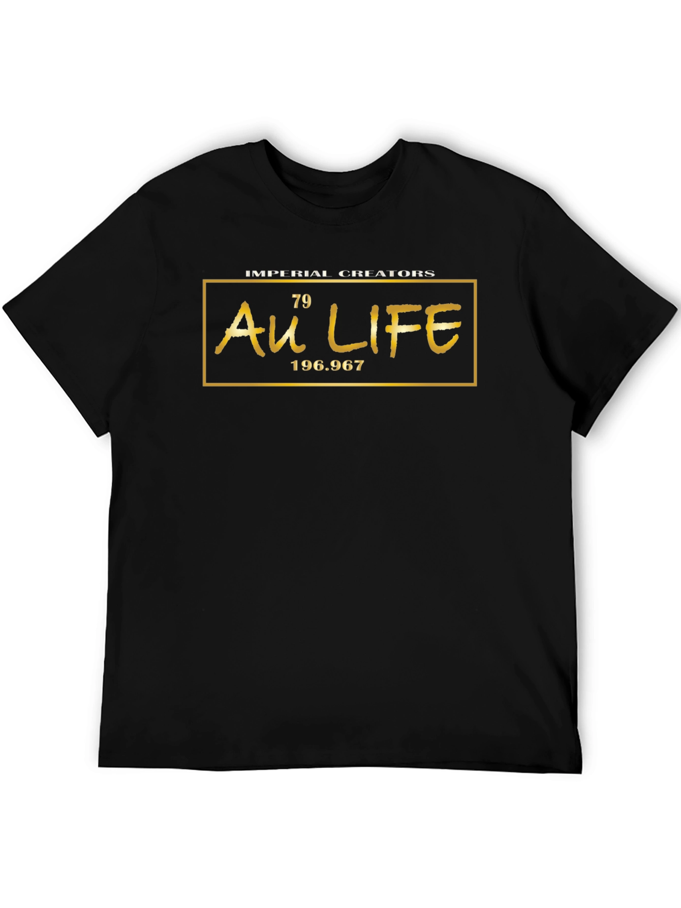 Au Life Graphic Tee - Gold Element Style
