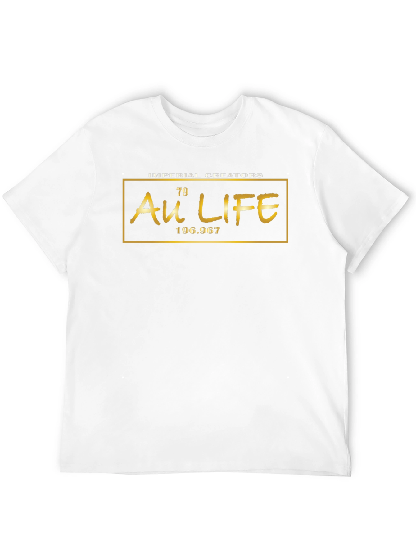 Au Life Graphic Tee - Gold Element Style