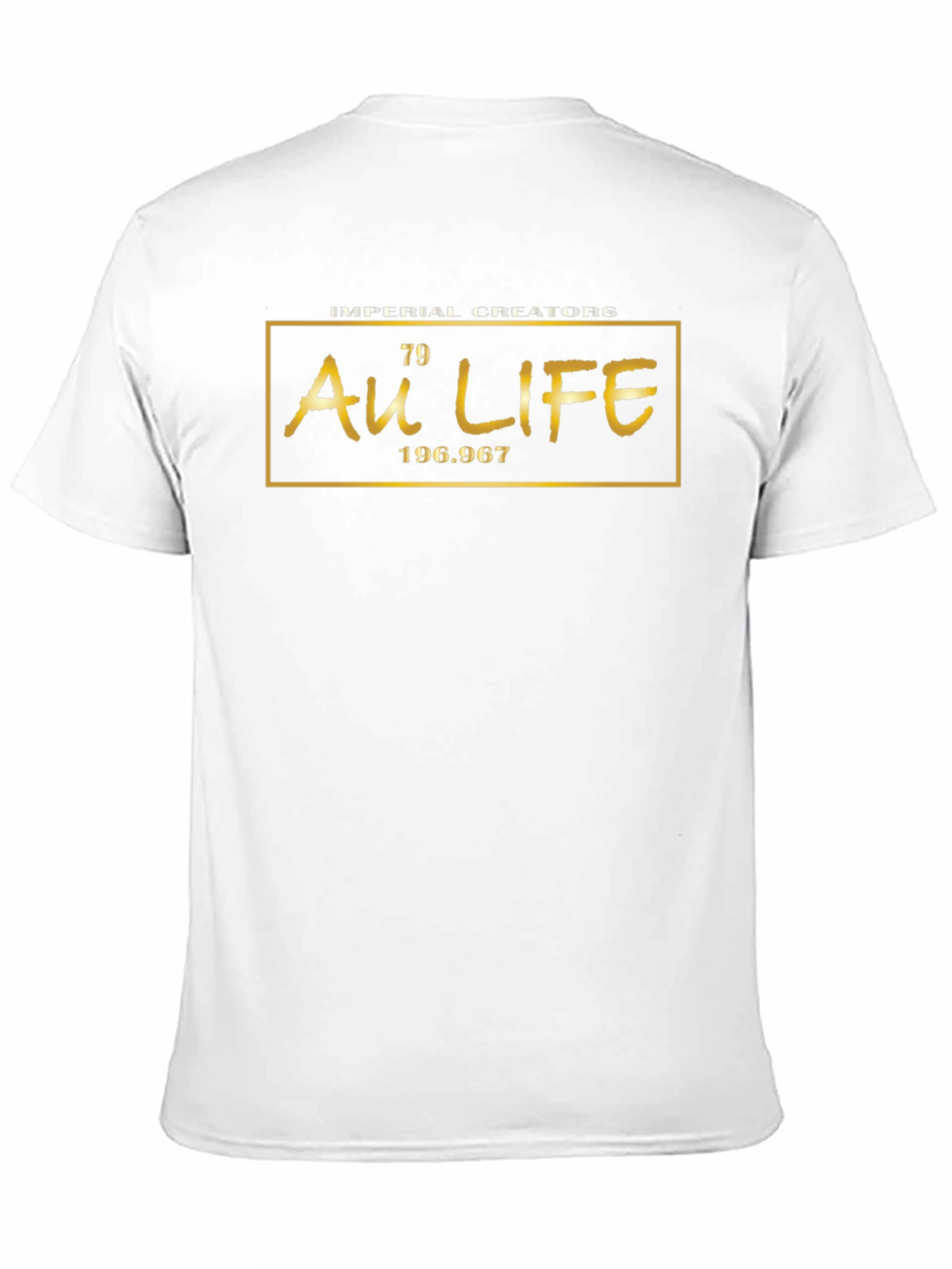 Au Life Graphic Tee - Gold Element Style