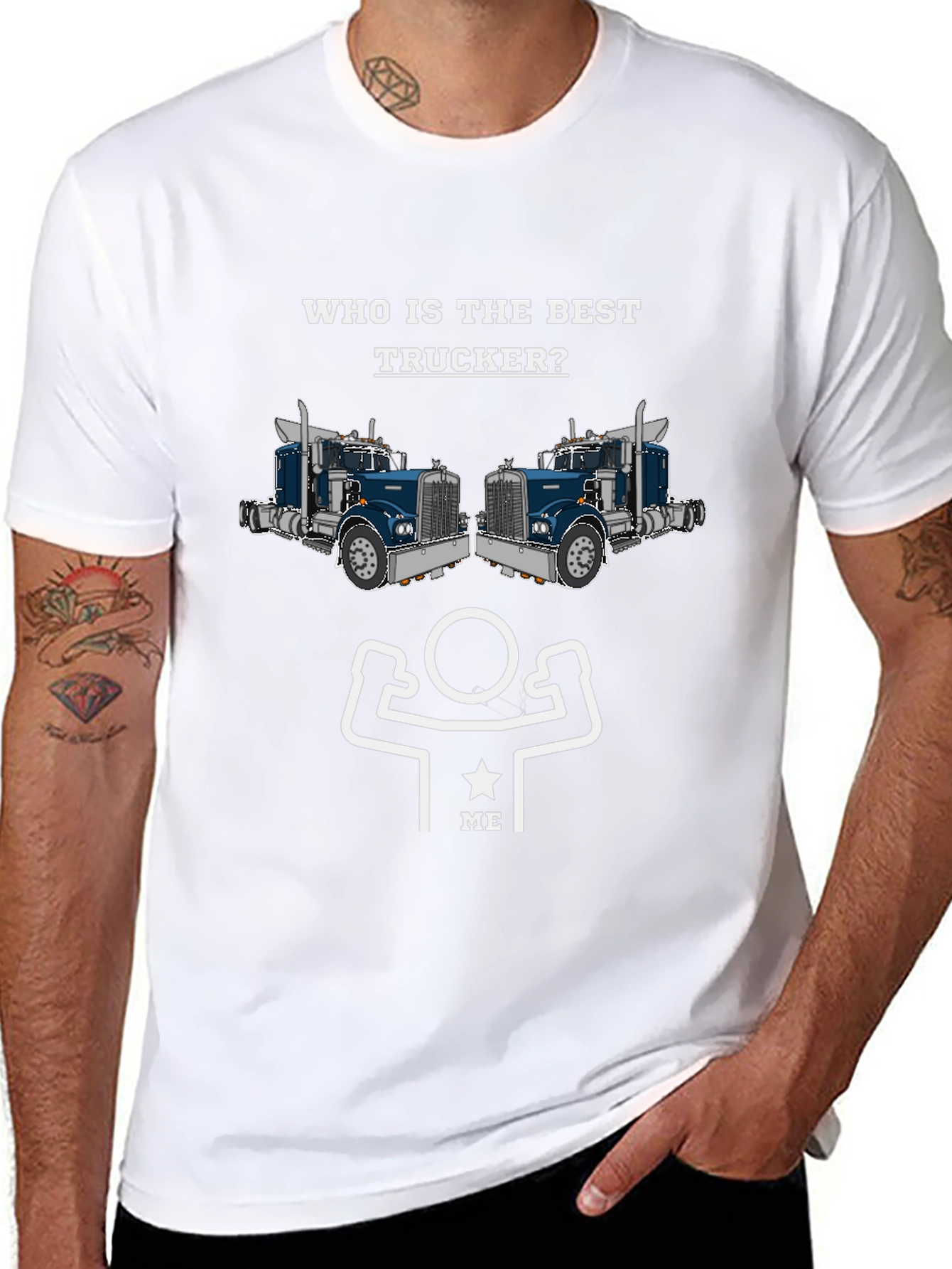 Best Trucker T-Shirt - Trucker Gift Idea