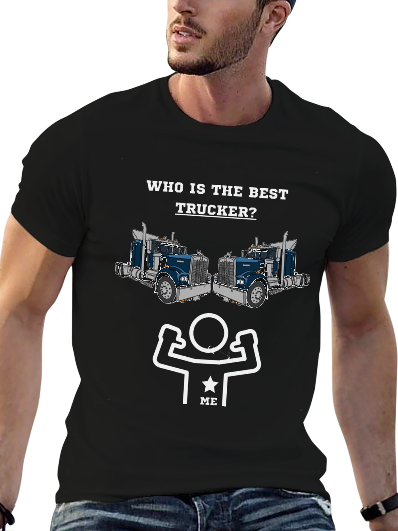 Best Trucker T-Shirt - Trucker Gift Idea