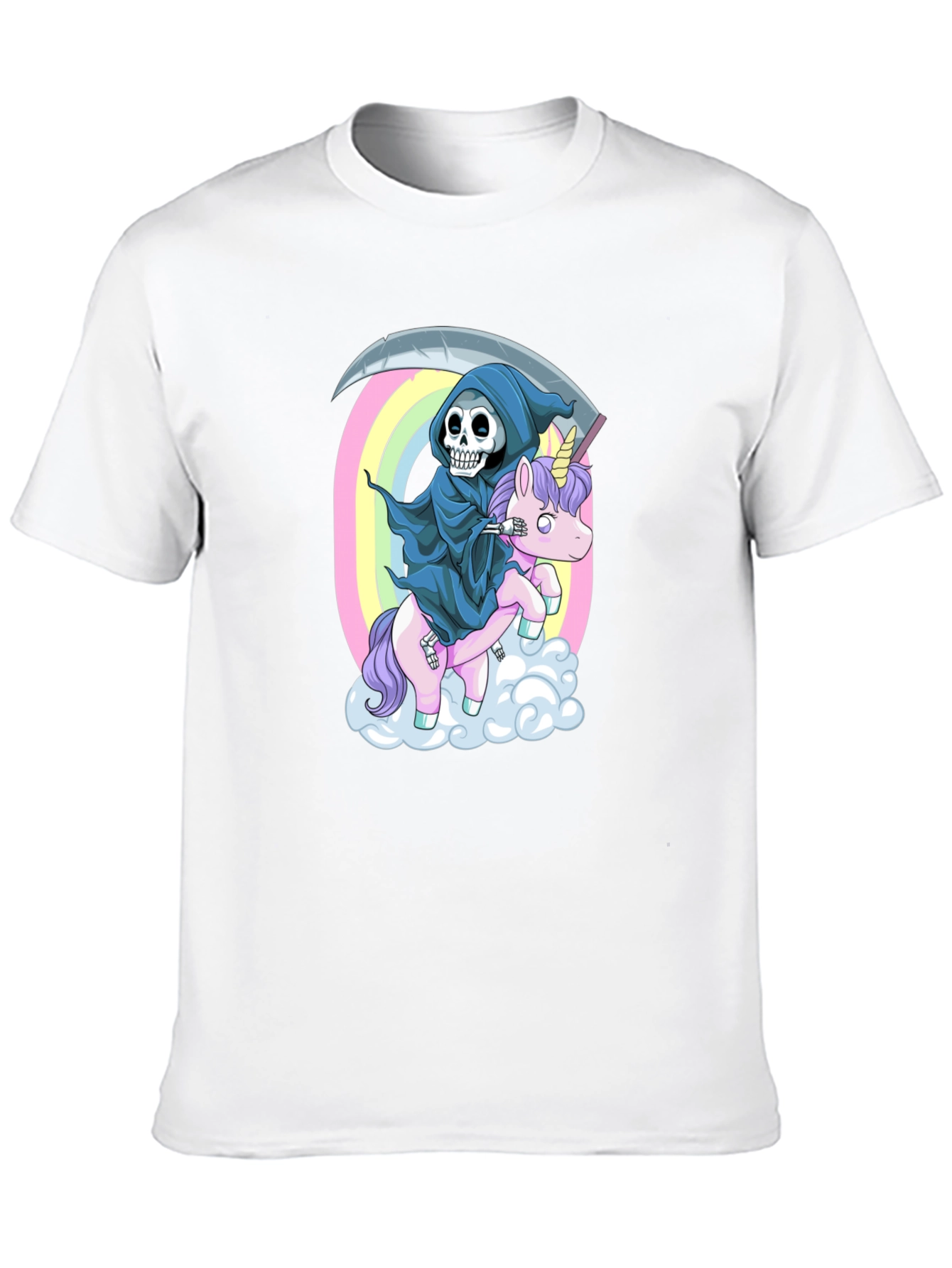 Grim Reaper Unicorn T-Shirt