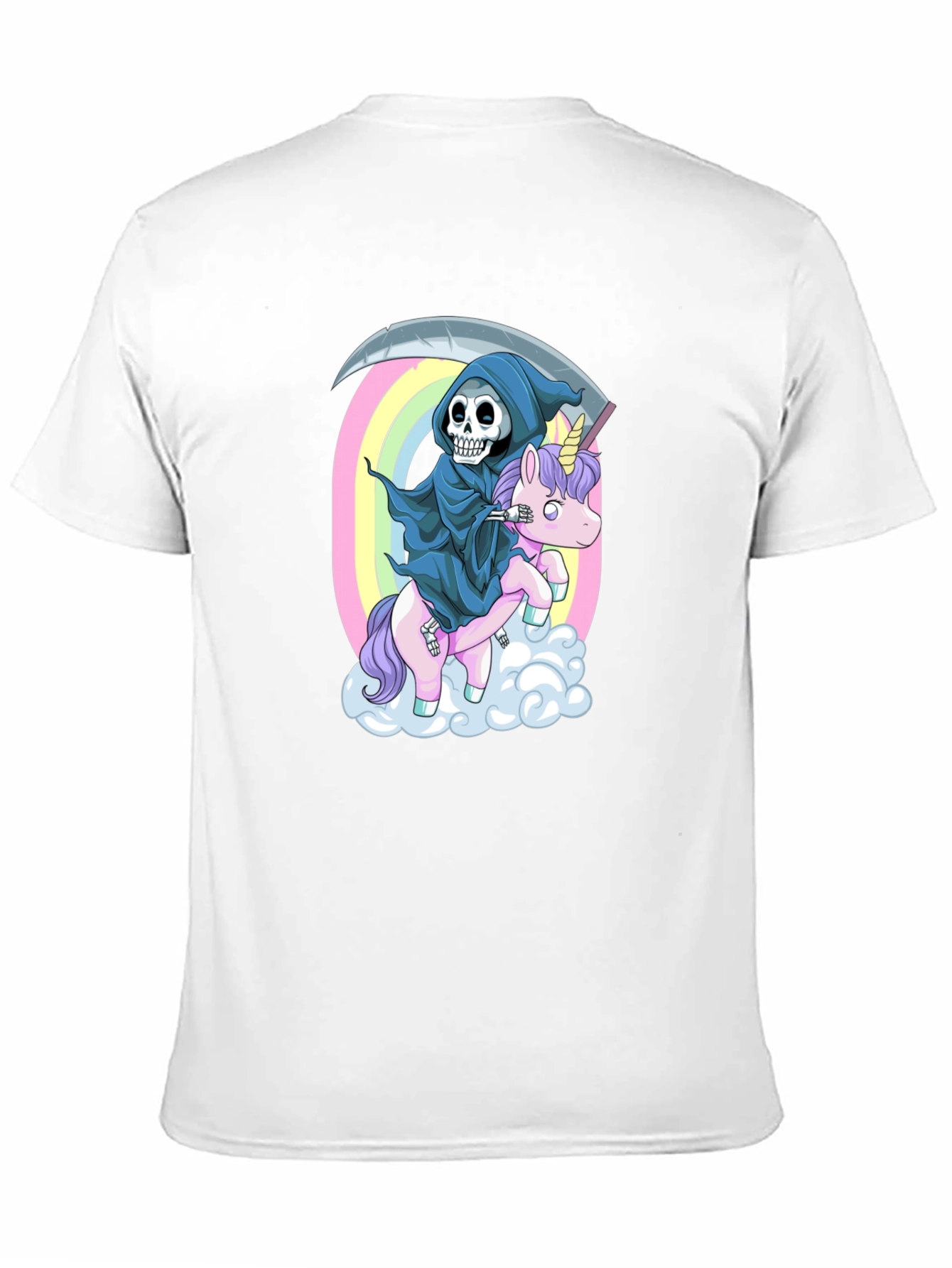 Grim Reaper Unicorn T-Shirt