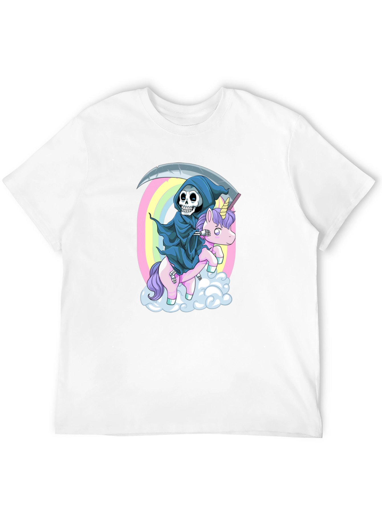 Grim Reaper Unicorn T-Shirt