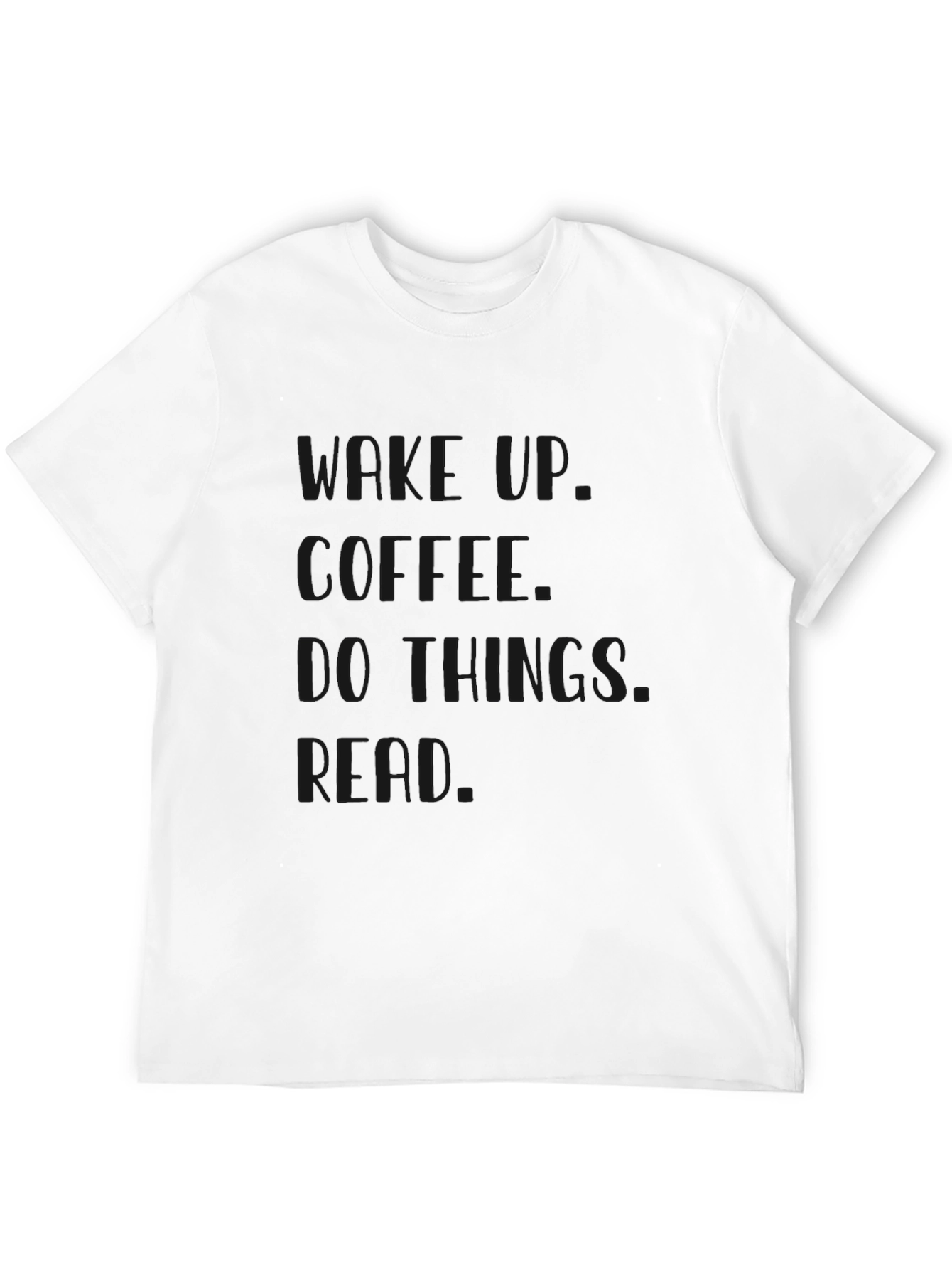 Wake Up Coffee T-Shirt - Black