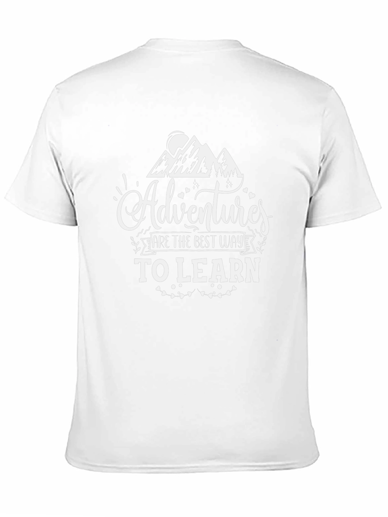 Adventure Awaits Graphic Tee - Black