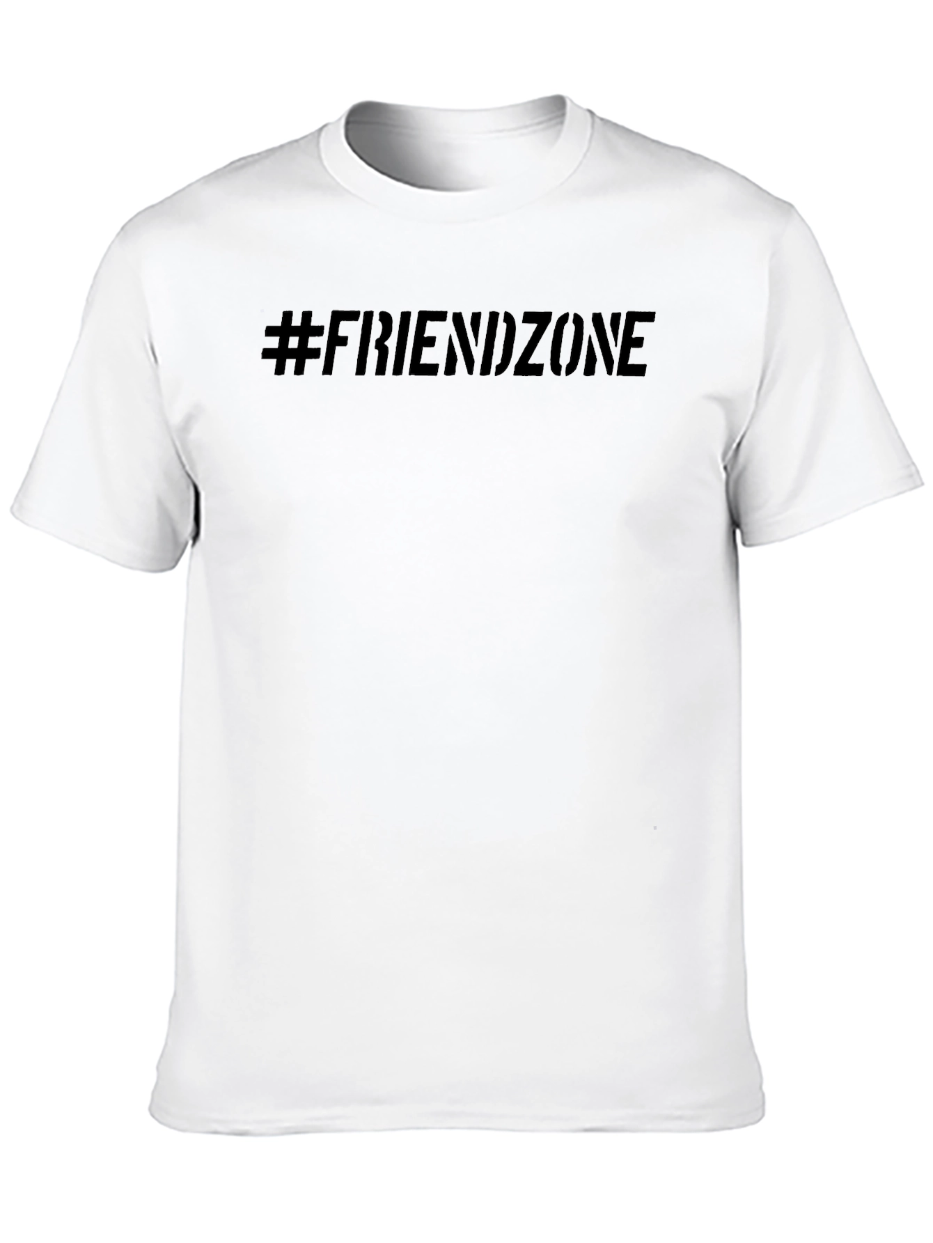 Friendzone T-Shirt - Black Graphic Tee