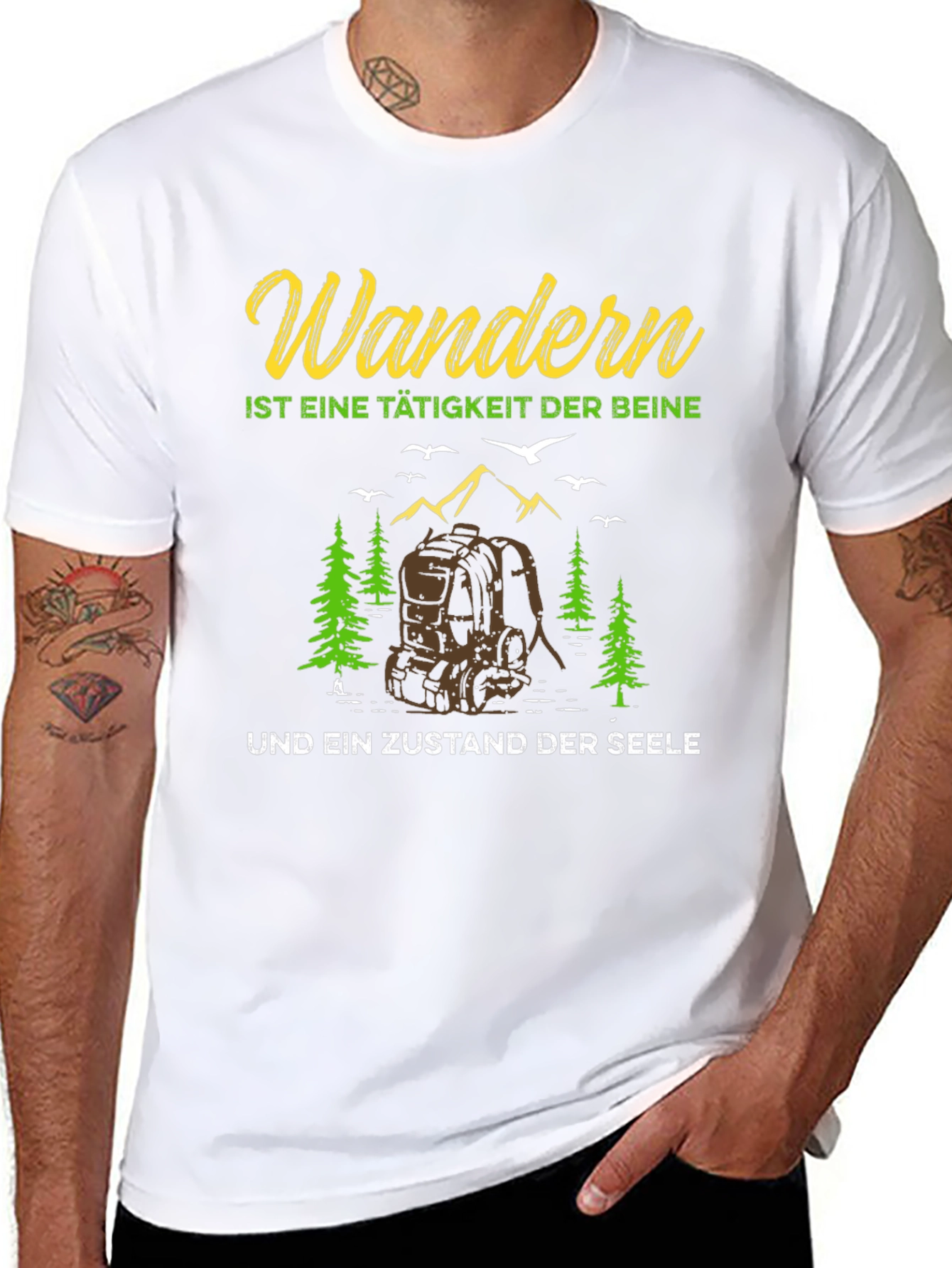 Wandern Hiking T-Shirt for Nature Lovers