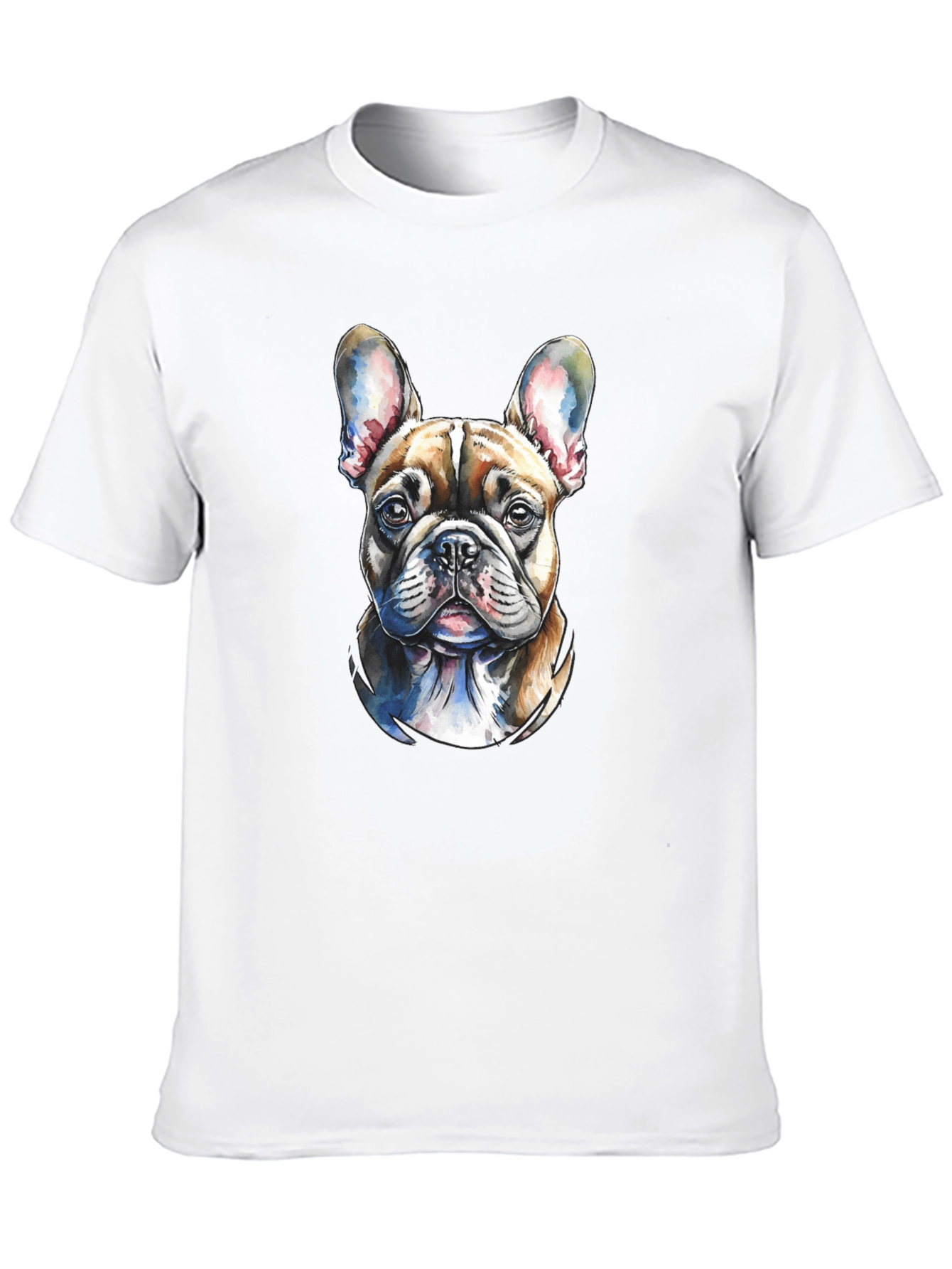 Dog Portrait Tee - Stylish Canine Graphic T-Shirt