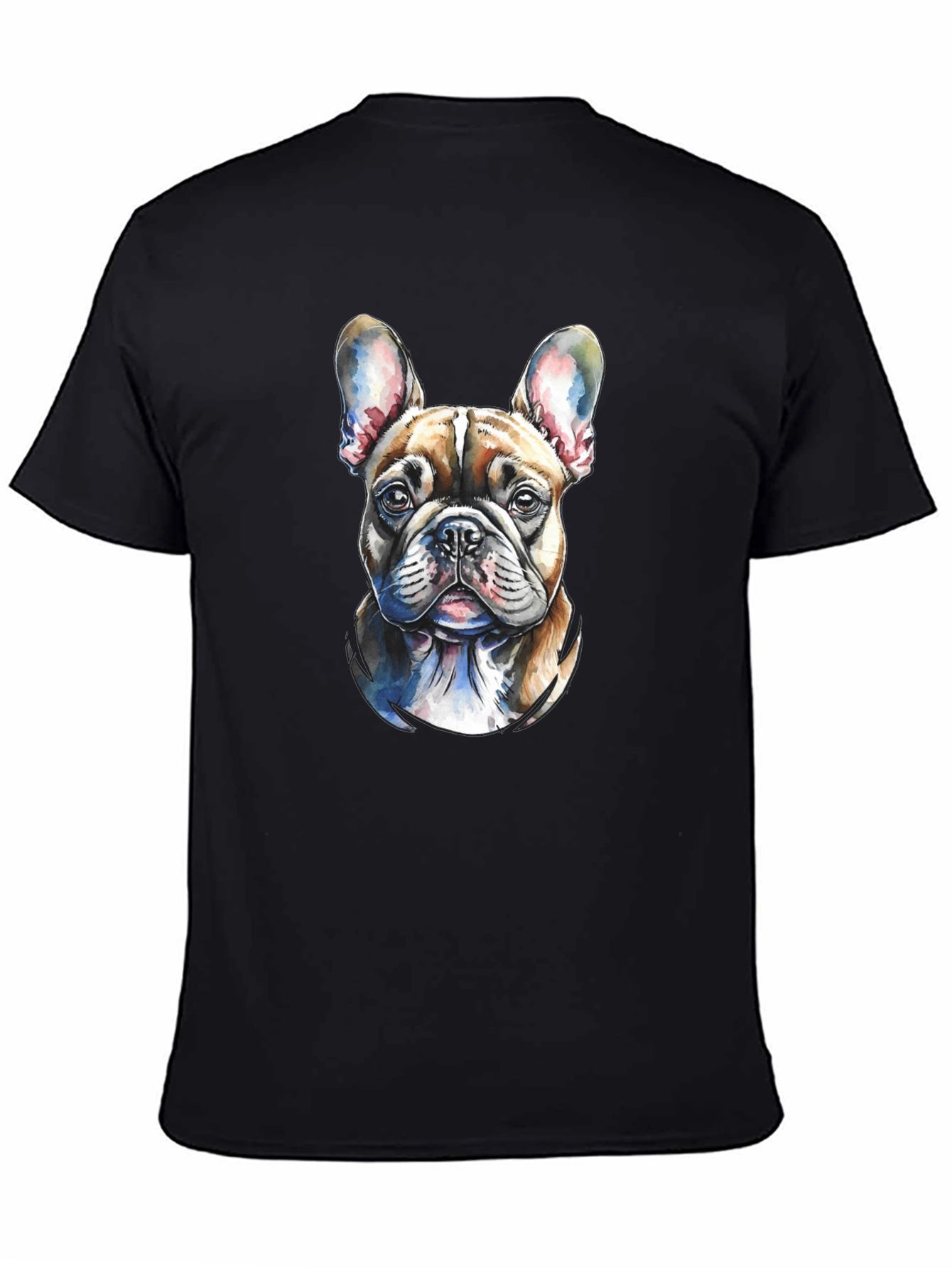 Dog Portrait Tee - Stylish Canine Graphic T-Shirt