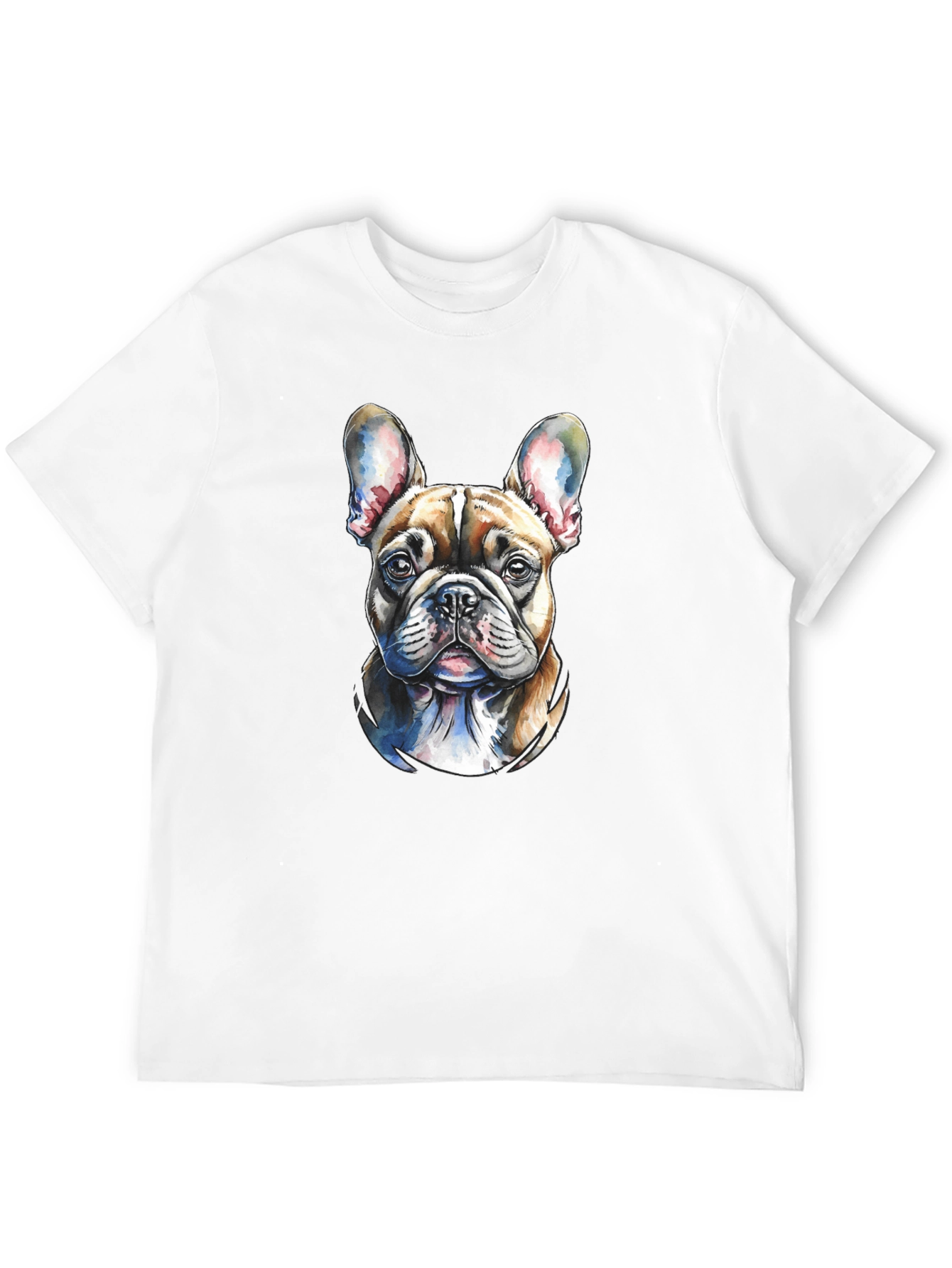 Dog Portrait Tee - Stylish Canine Graphic T-Shirt