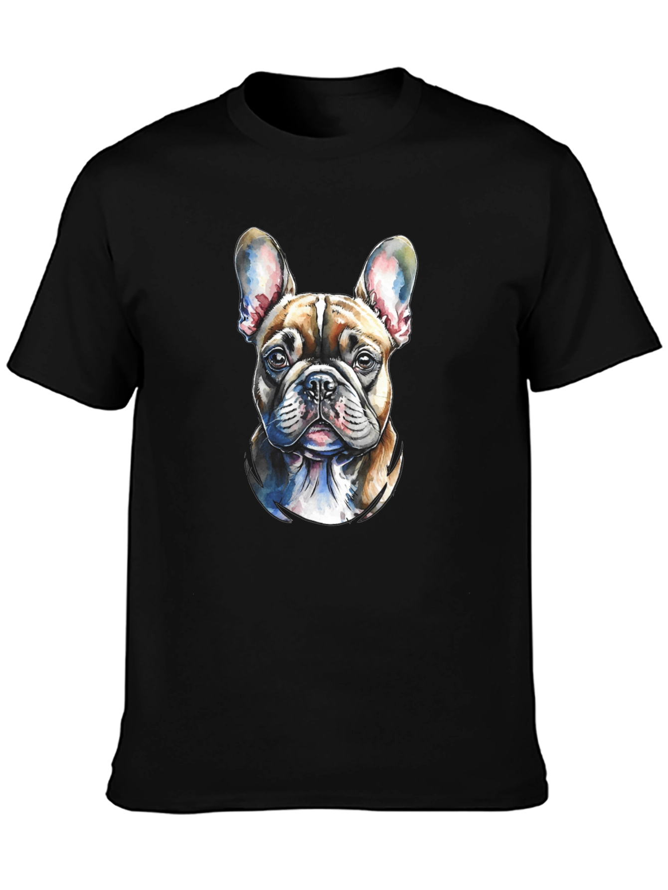 Dog Portrait Tee - Stylish Canine Graphic T-Shirt