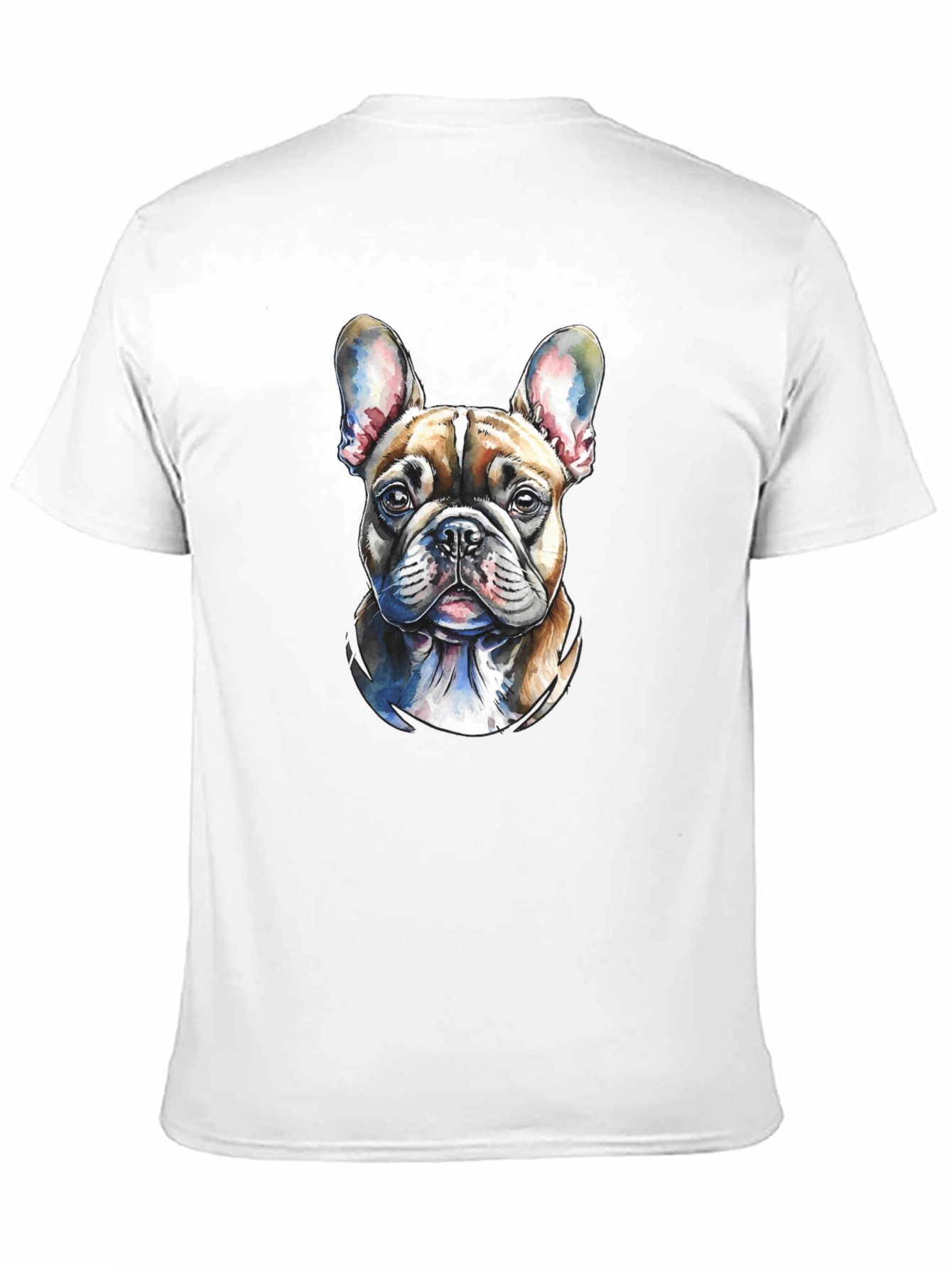 Dog Portrait Tee - Stylish Canine Graphic T-Shirt
