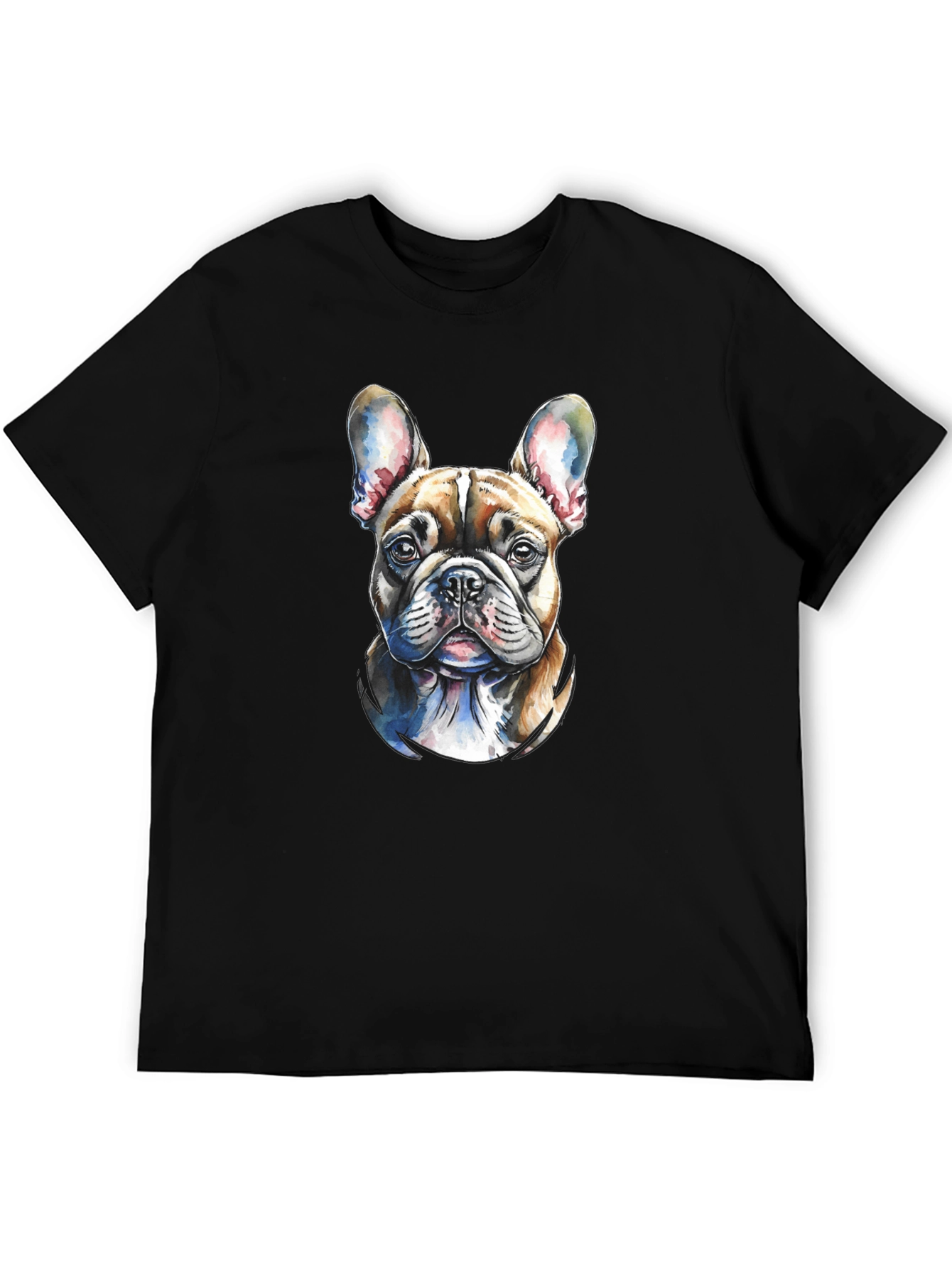 Dog Portrait Tee - Stylish Canine Graphic T-Shirt