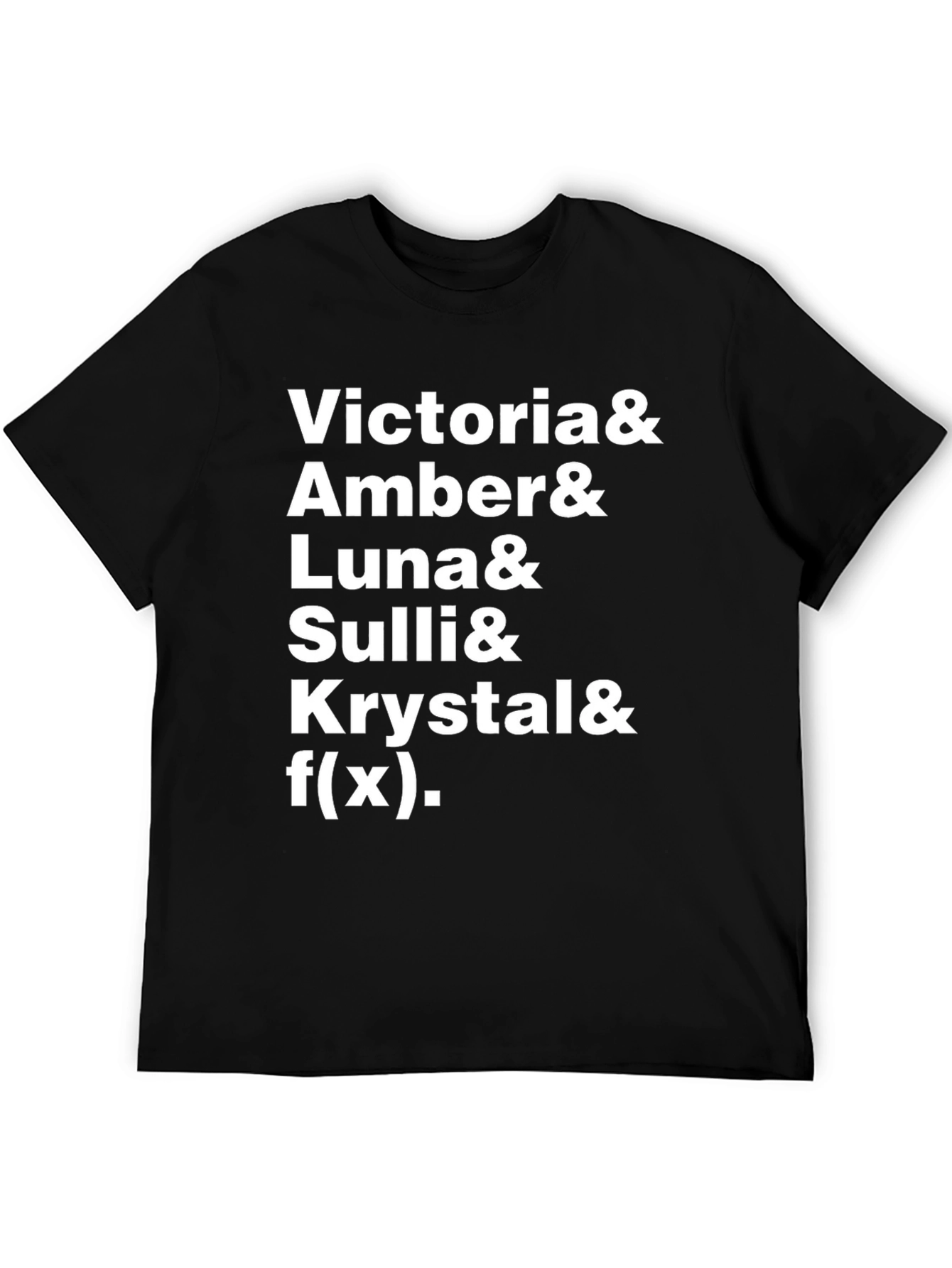 Victoria & Friends Black Graphic Tee