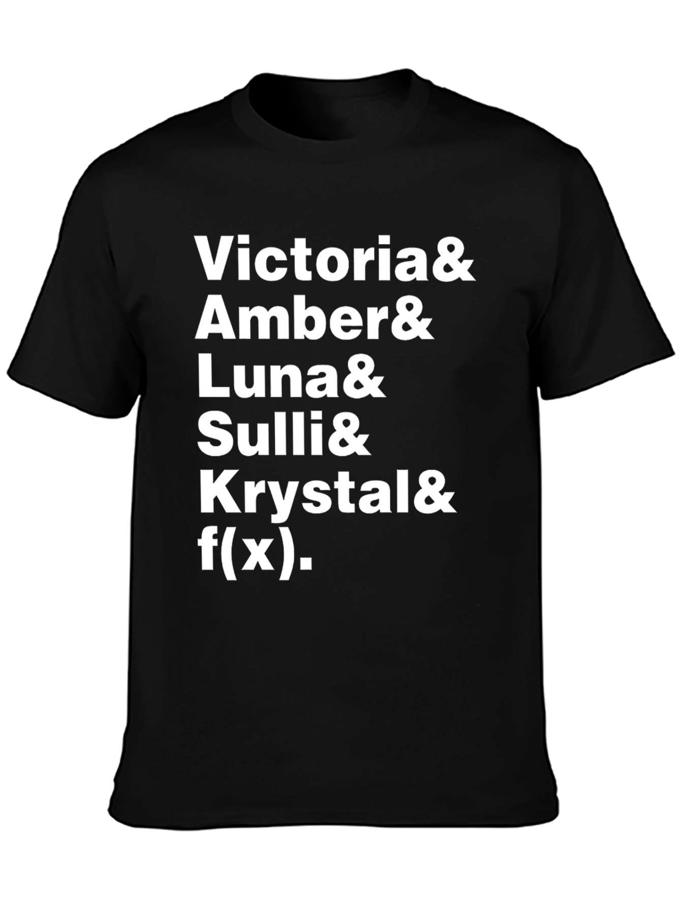 Victoria & Friends Black Graphic Tee