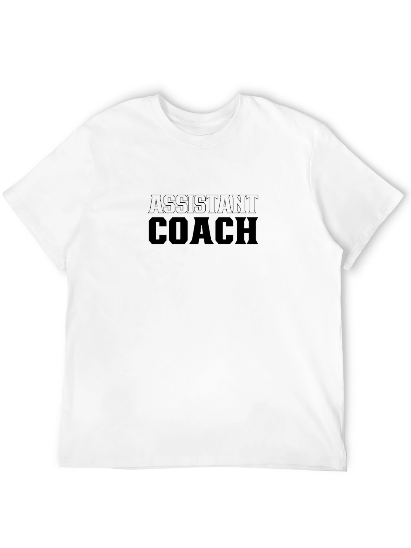 Assistant Coach Black T-Shirt