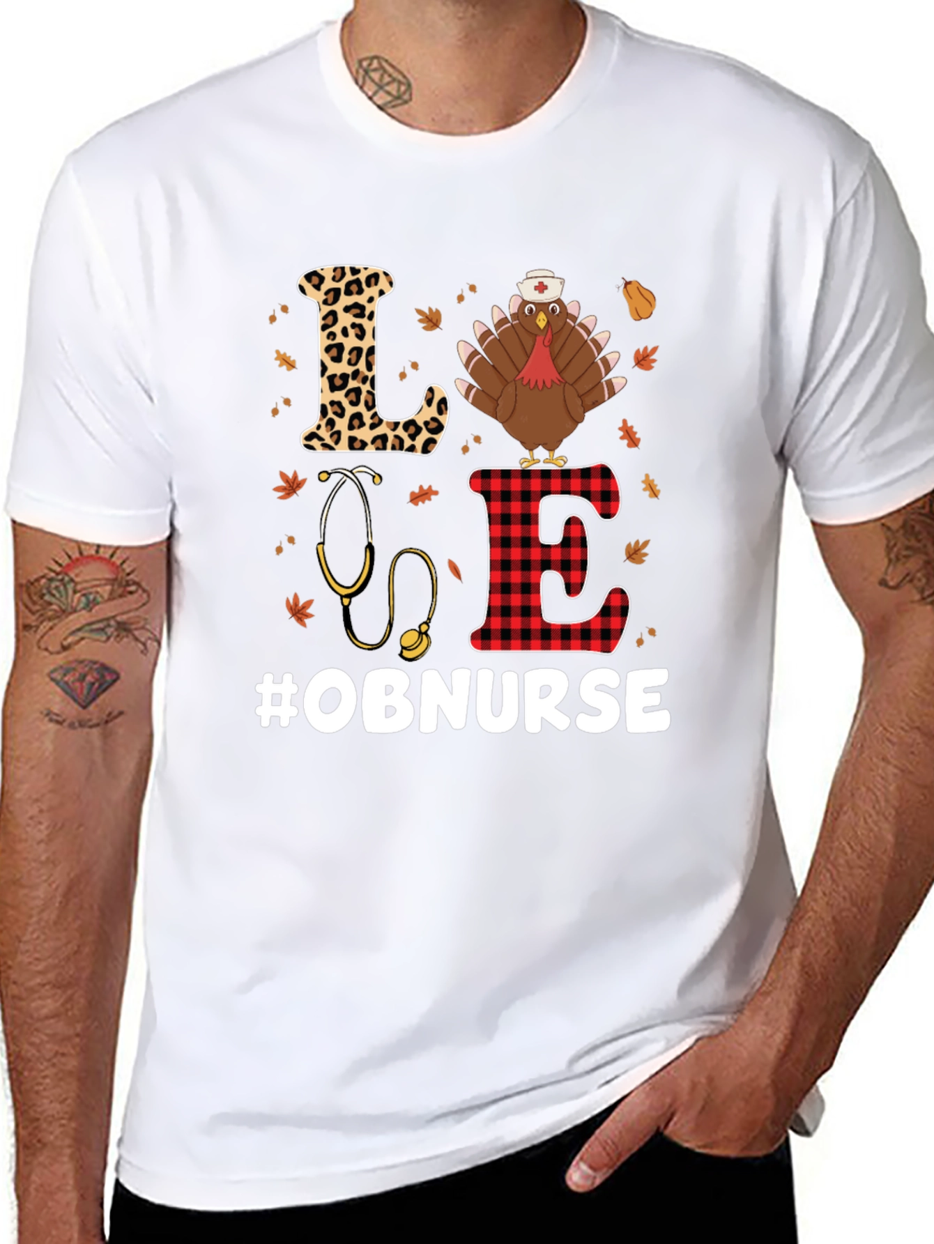 OB Nurse Thanksgiving T-Shirt