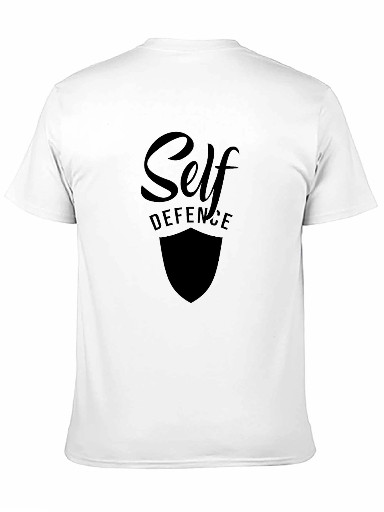 Self Defence Graphic Tee - Shield Design