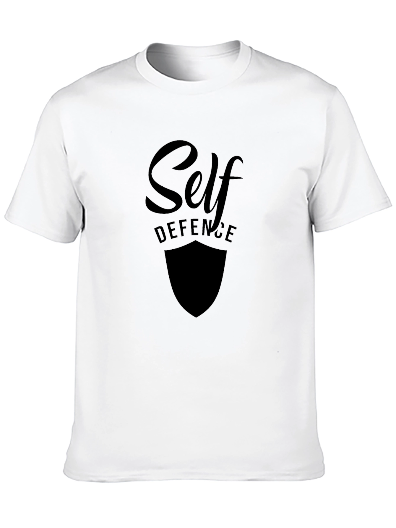 Self Defence Graphic Tee - Shield Design