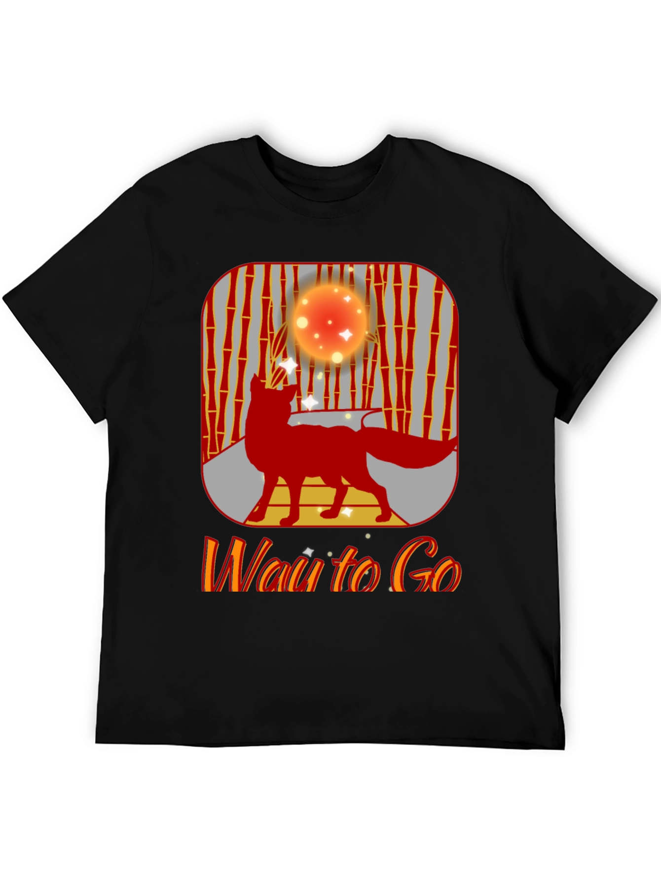 Whimsical Fox Graphic T-Shirt