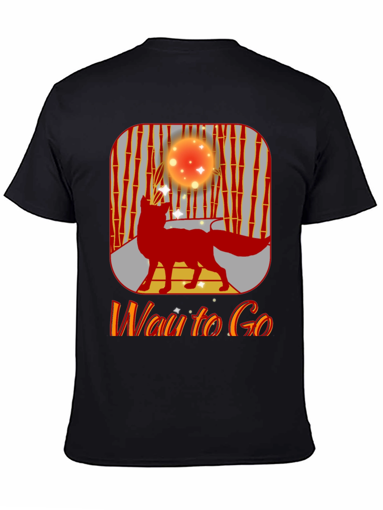 Whimsical Fox Graphic T-Shirt