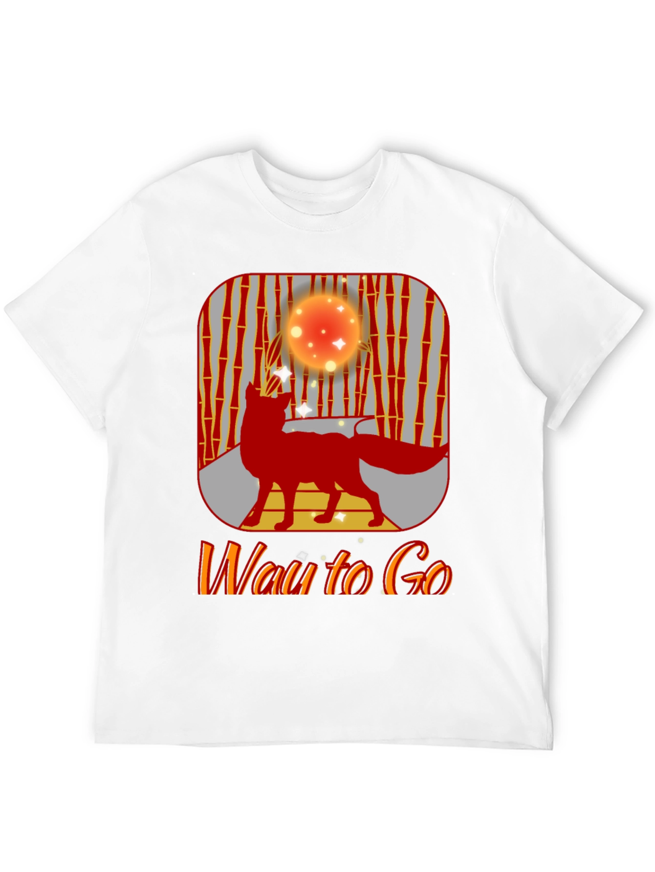 Whimsical Fox Graphic T-Shirt