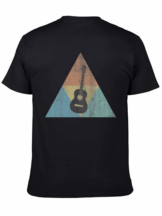 Guitar Triangle Retro T-Shirt