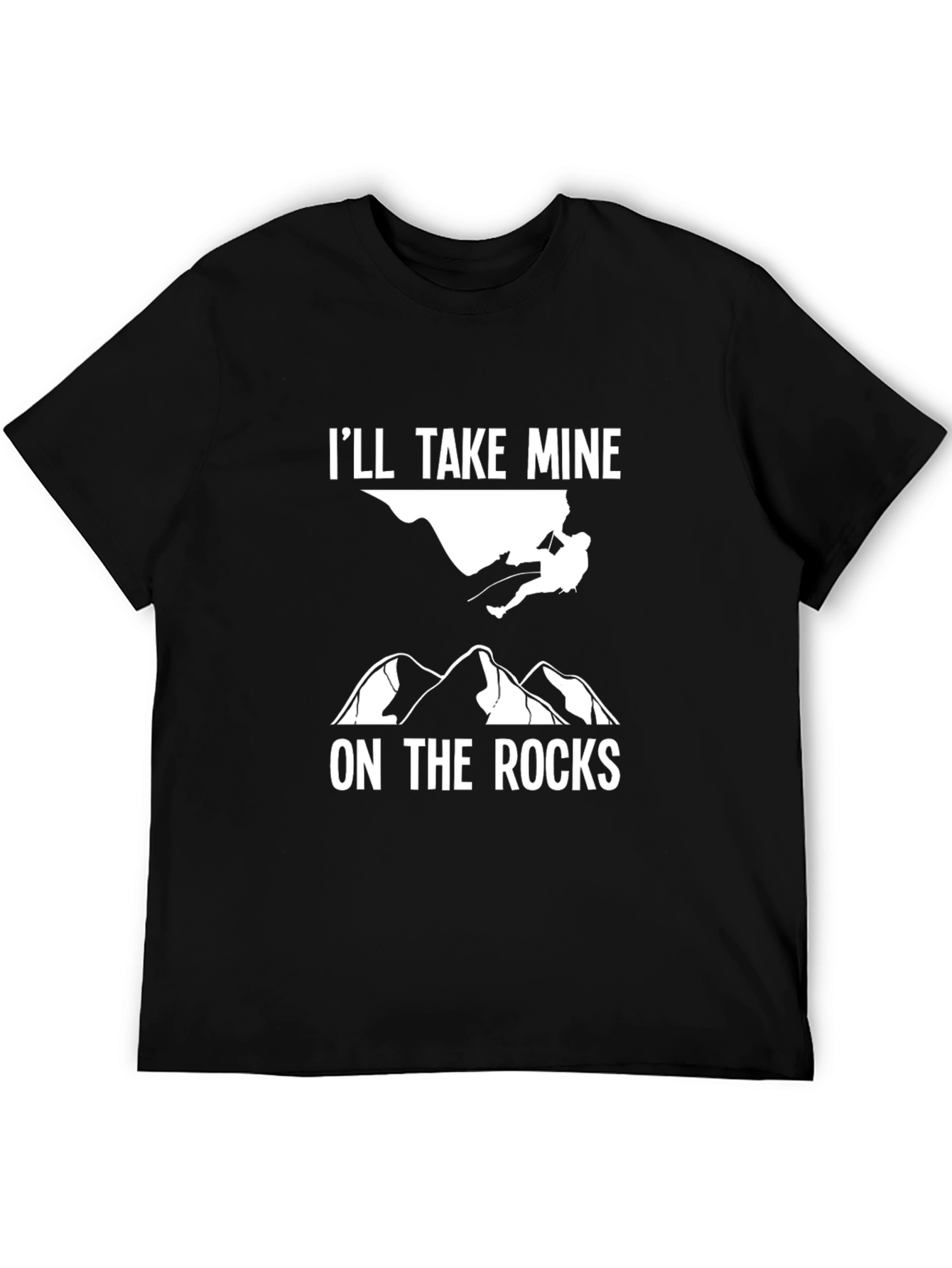 Ill Take Mine On The Rocks Graphic Tee