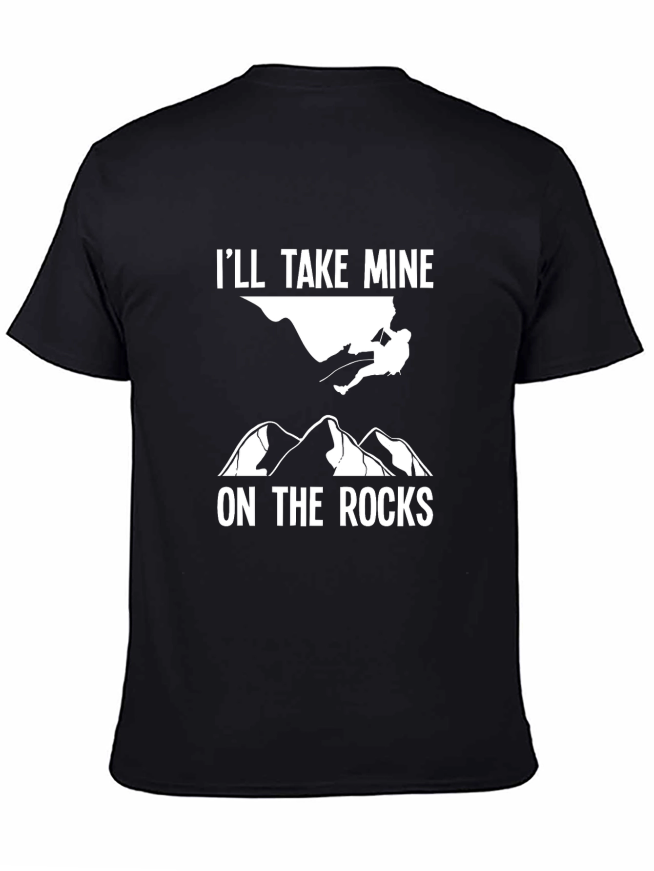 Ill Take Mine On The Rocks Graphic Tee