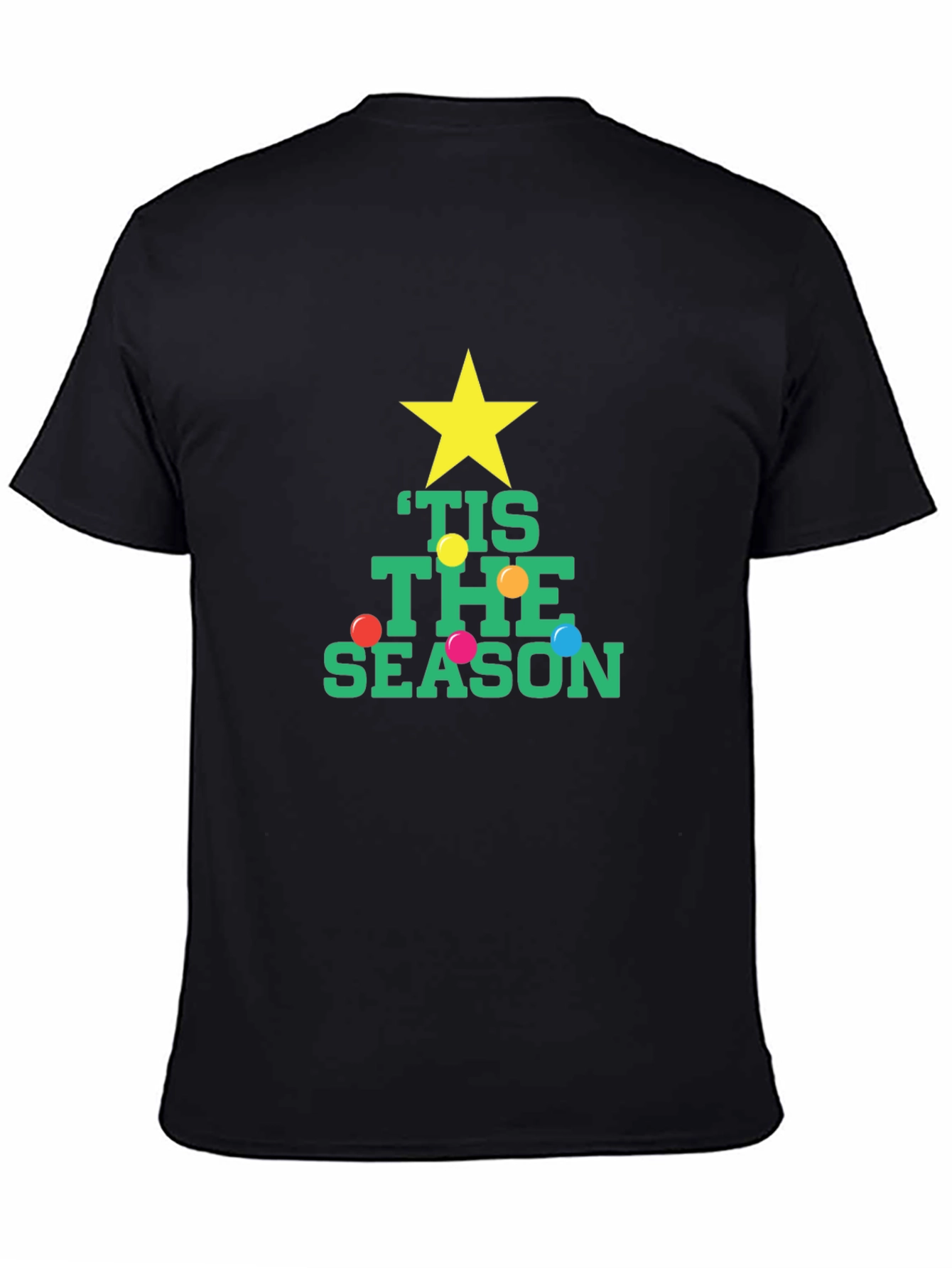 Tis The Season Christmas Tree Graphic Tee