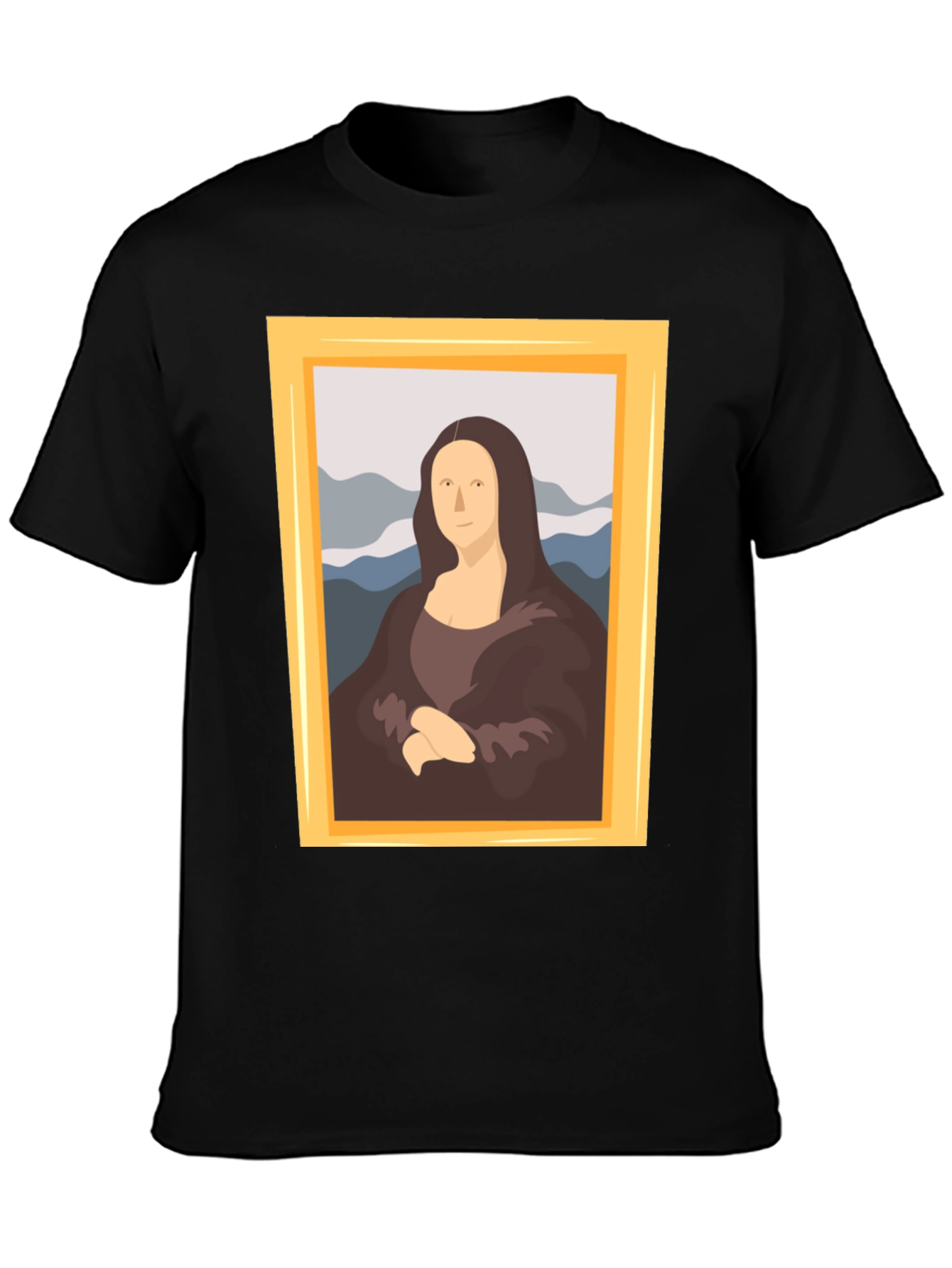 Mona Lisa Graphic Tee - Artistic Fashion Statement