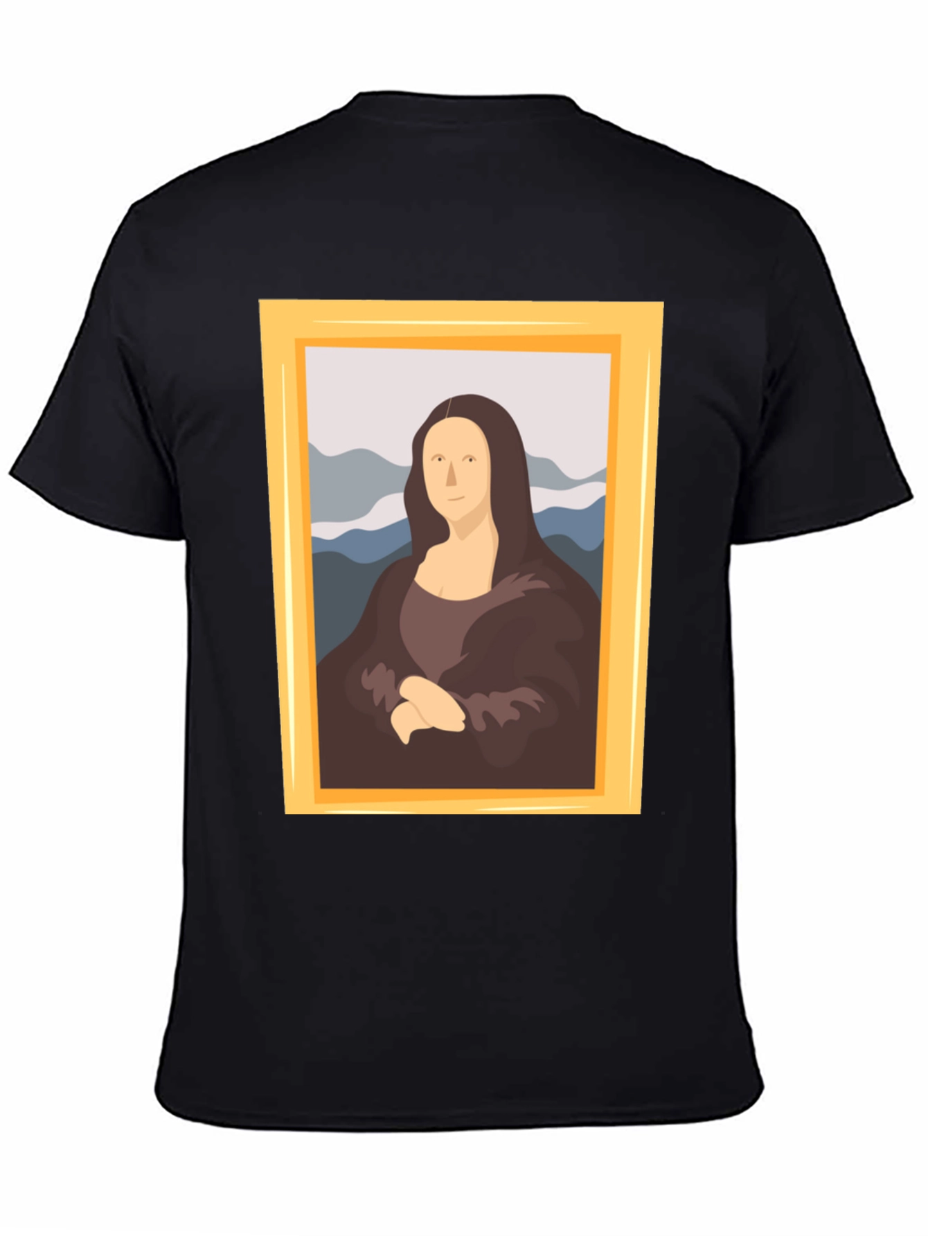 Mona Lisa Graphic Tee - Artistic Fashion Statement