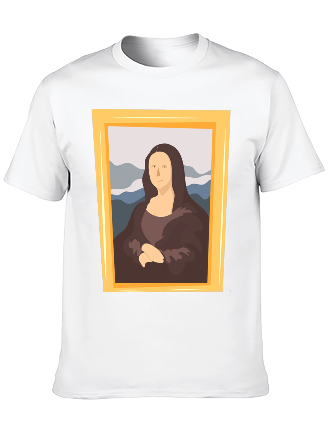 Mona Lisa Graphic Tee - Artistic Fashion Statement