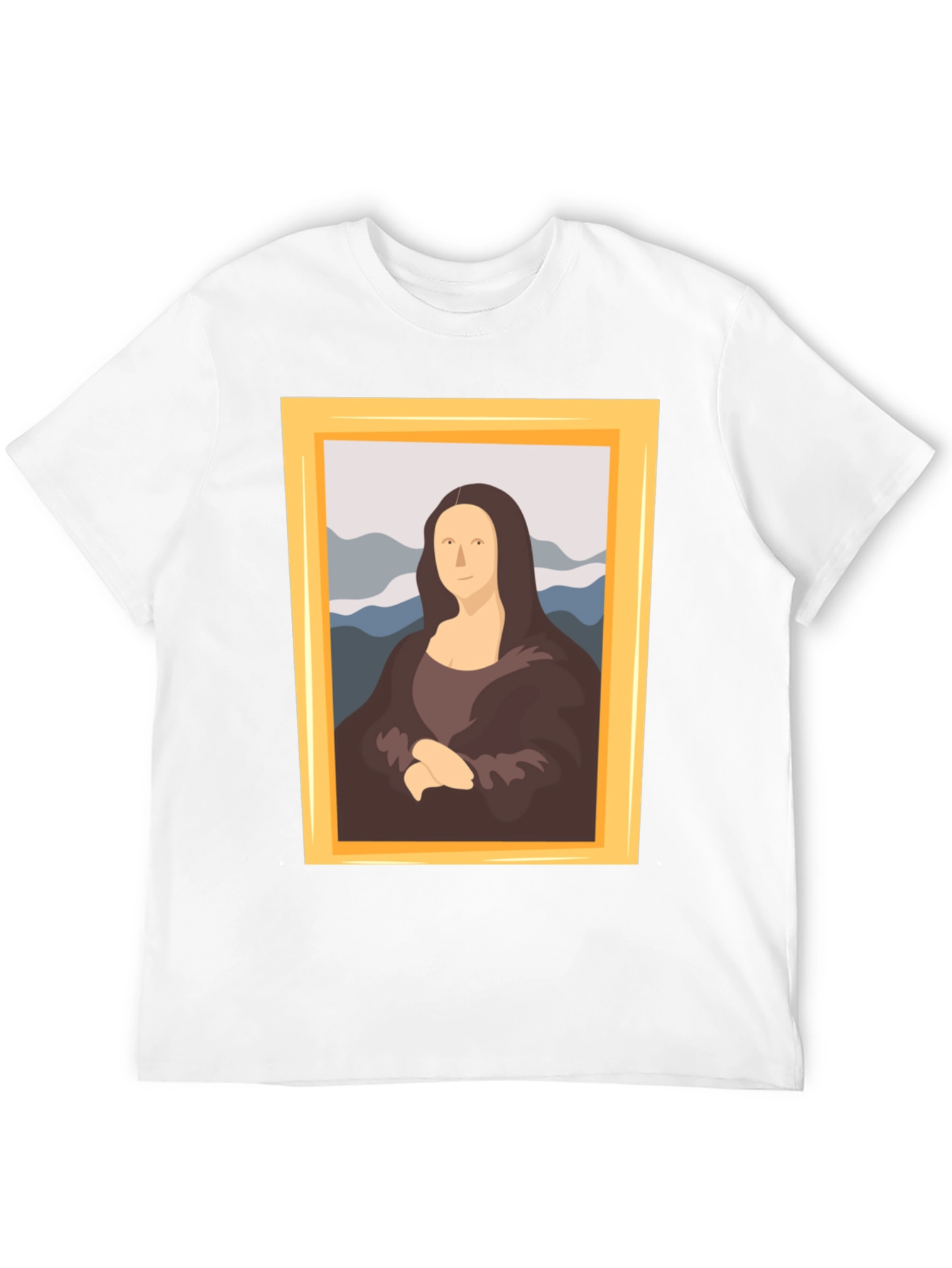 Mona Lisa Graphic Tee - Artistic Fashion Statement