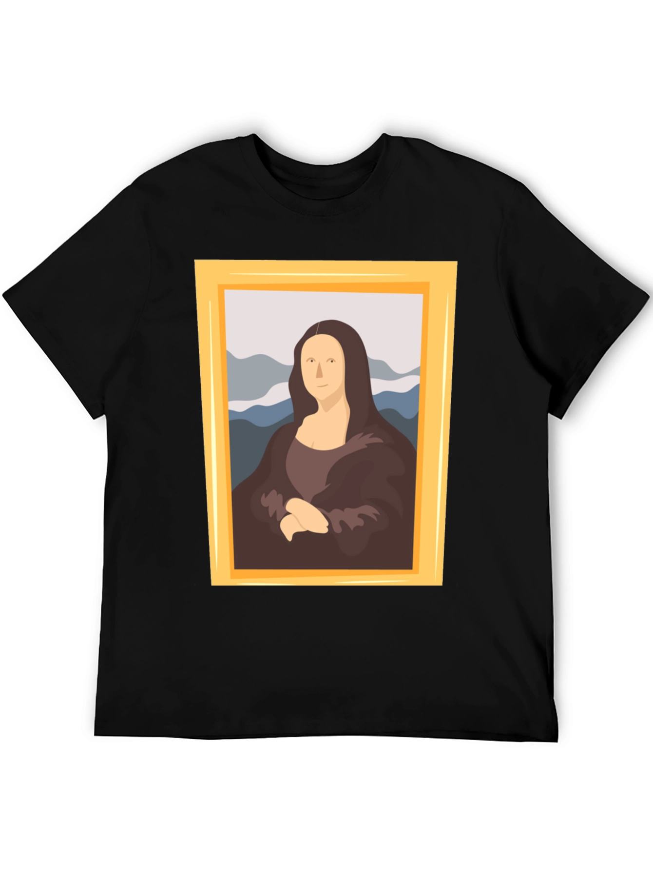 Mona Lisa Graphic Tee - Artistic Fashion Statement