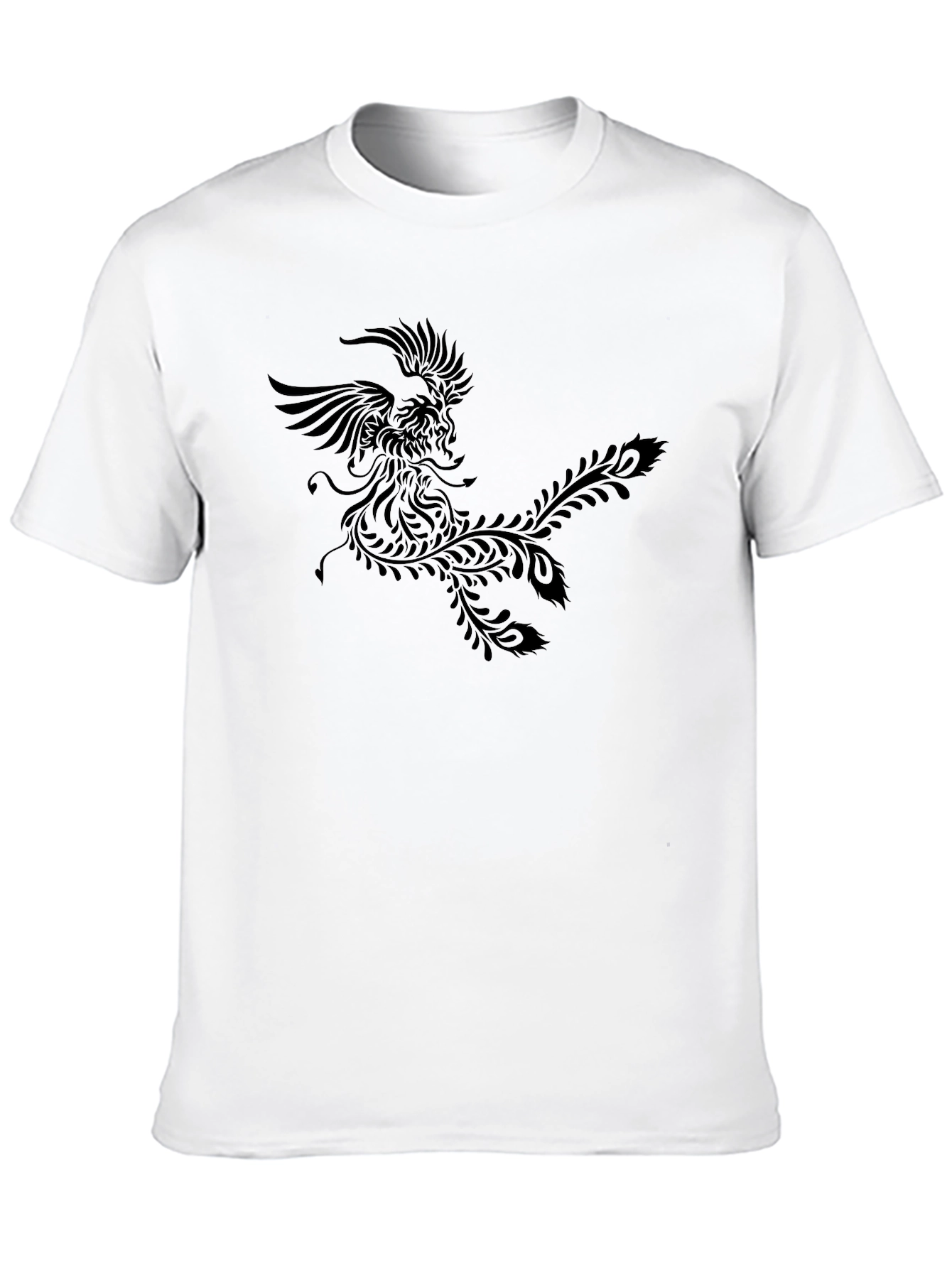 Phoenix Graphic Black T-Shirt