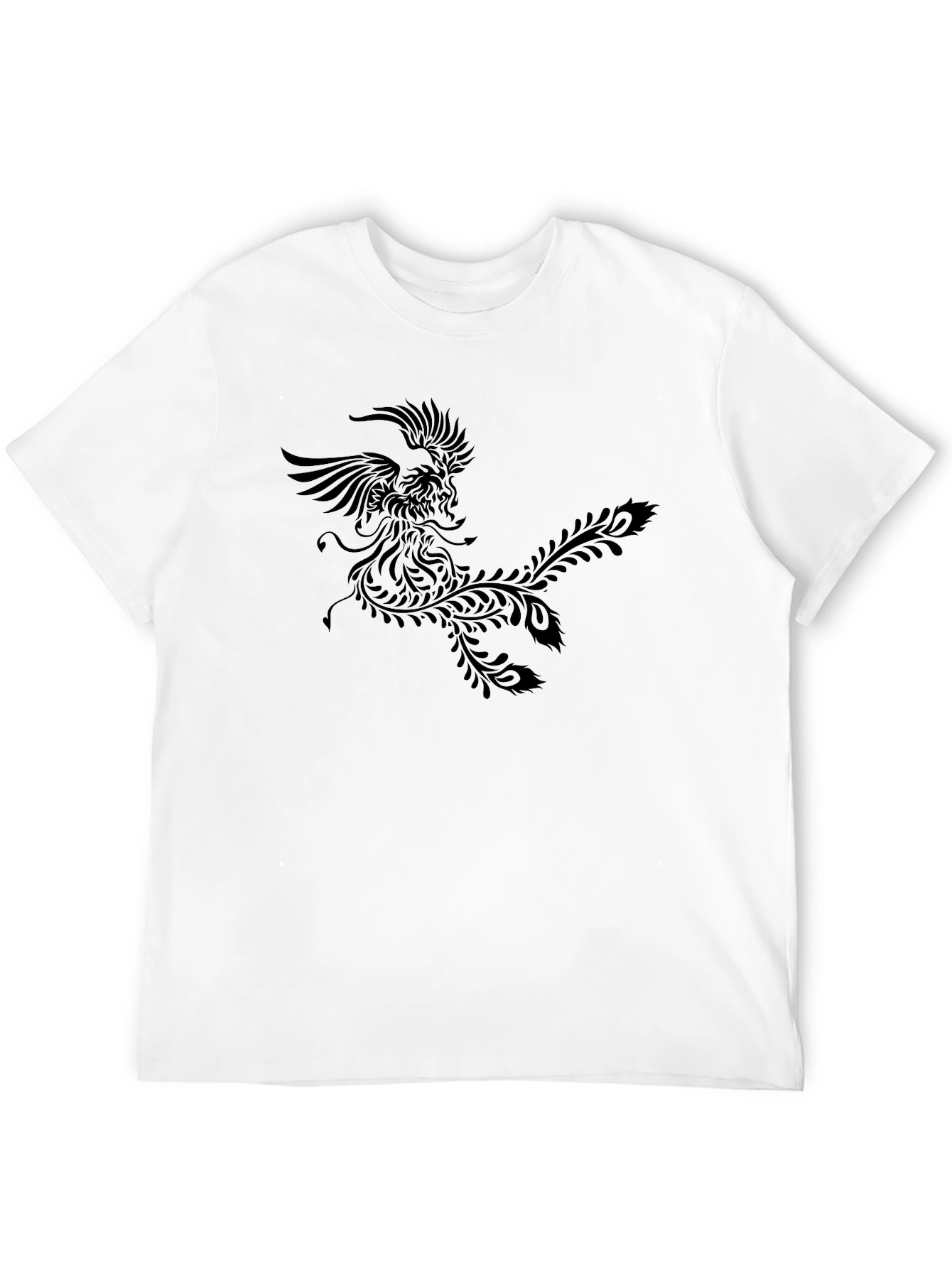 Phoenix Graphic Black T-Shirt