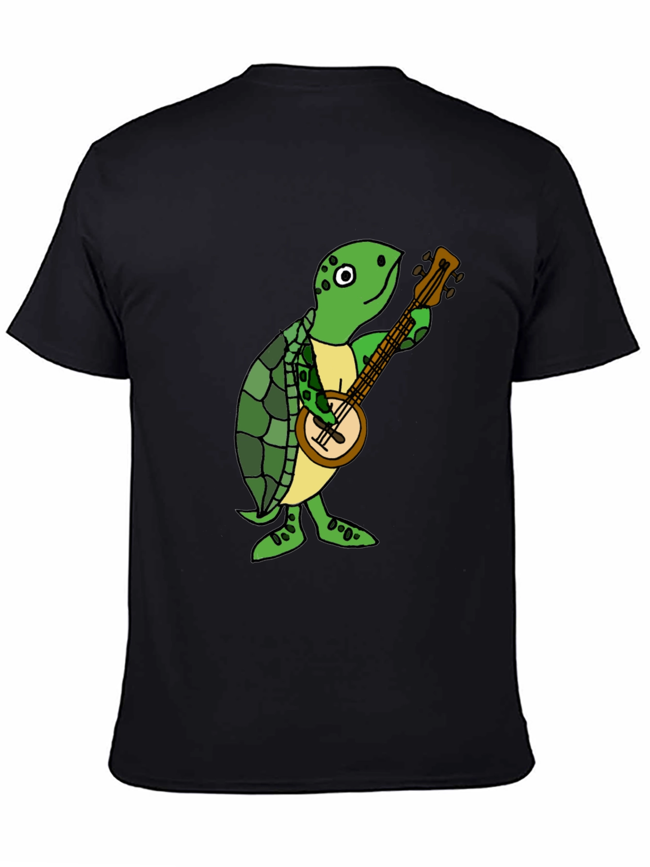 Turtle Banjo Player T-Shirt