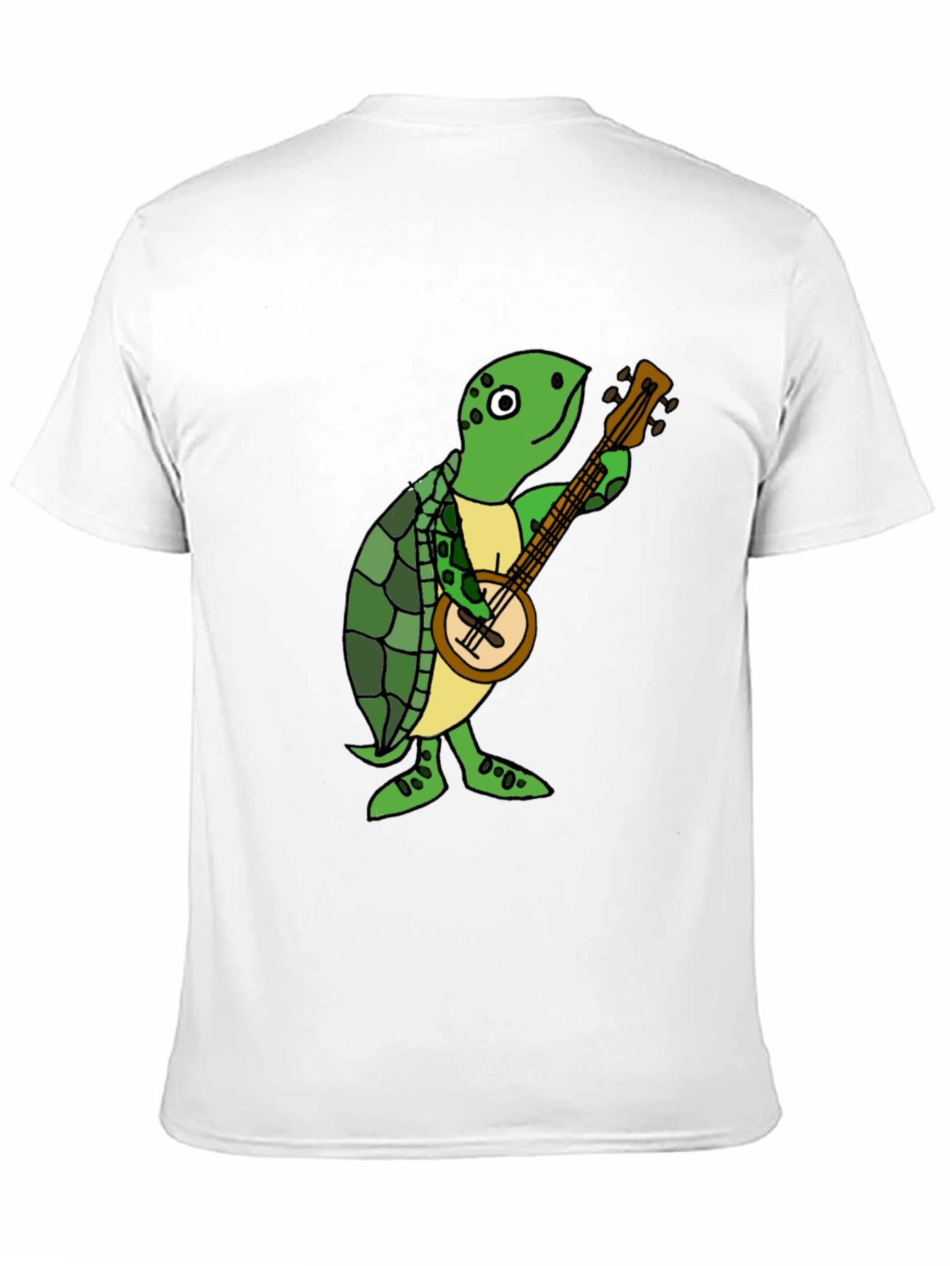 Turtle Banjo Player T-Shirt