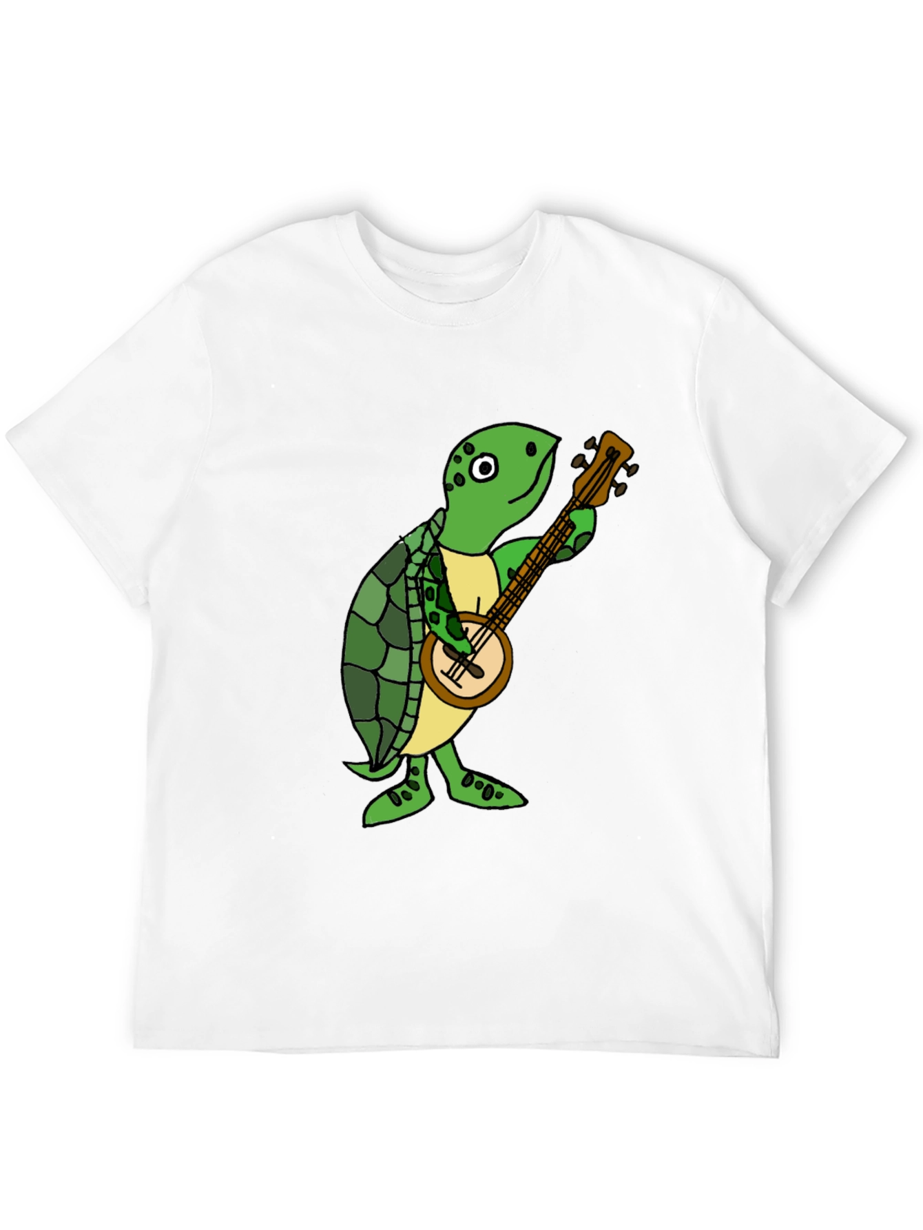Turtle Banjo Player T-Shirt