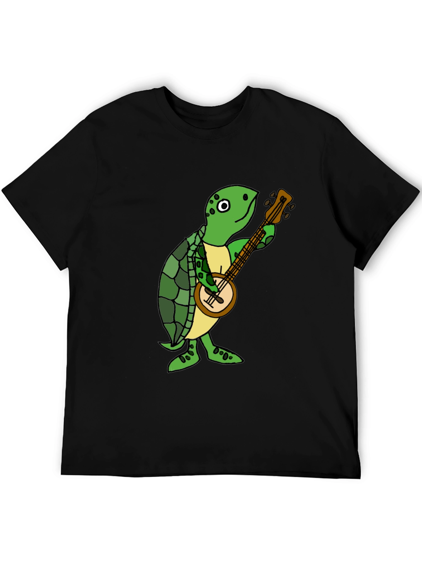 Turtle Banjo Player T-Shirt