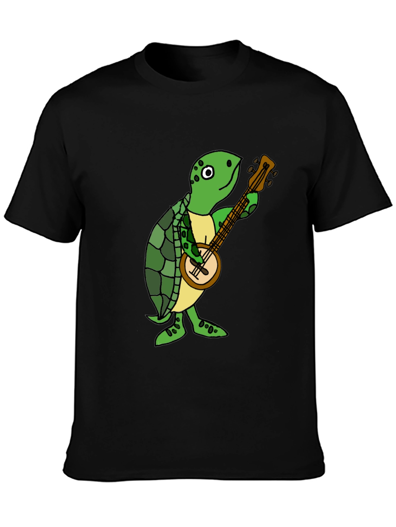 Turtle Banjo Player T-Shirt