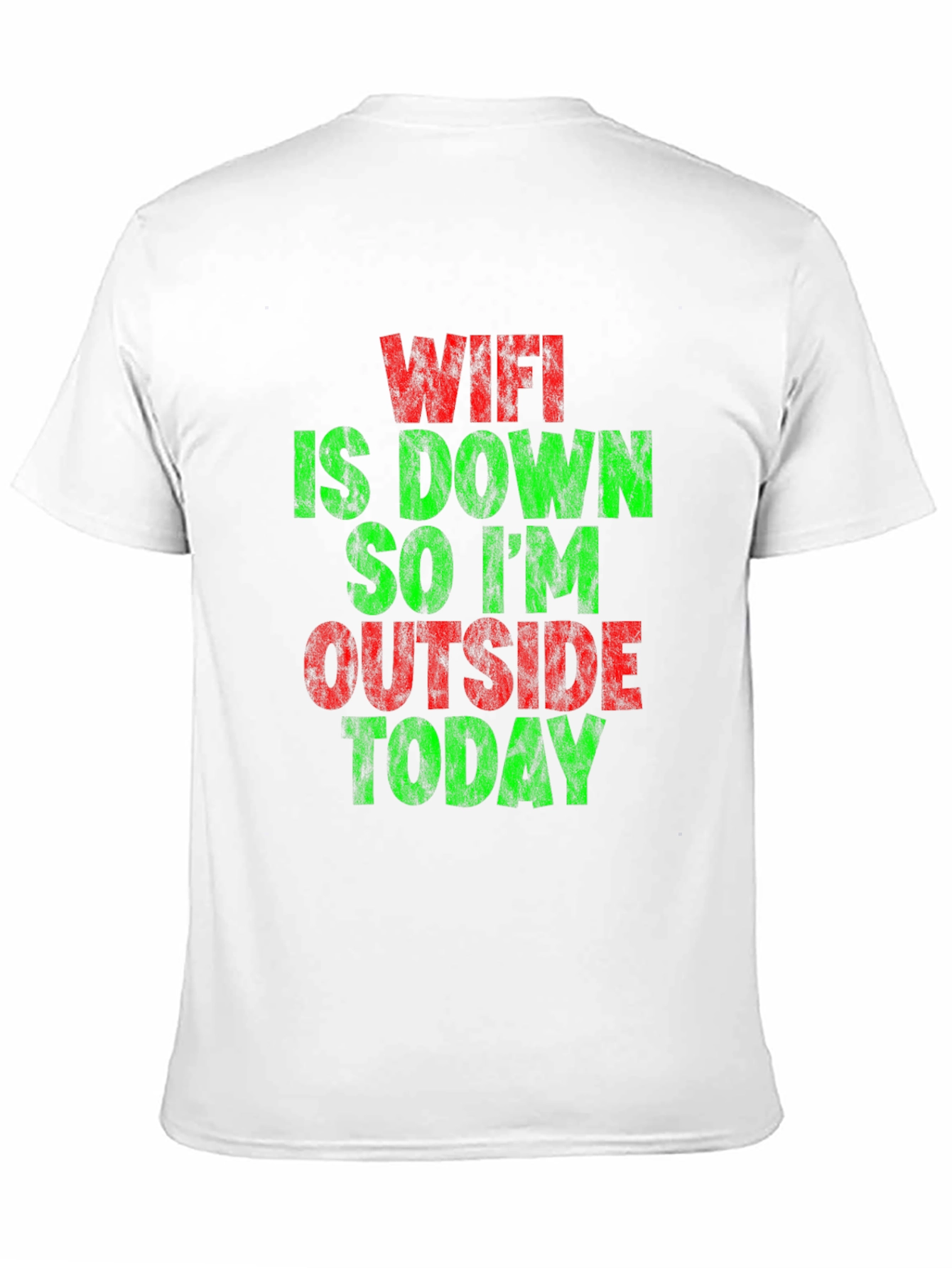 WiFi is Down Humor T-Shirt