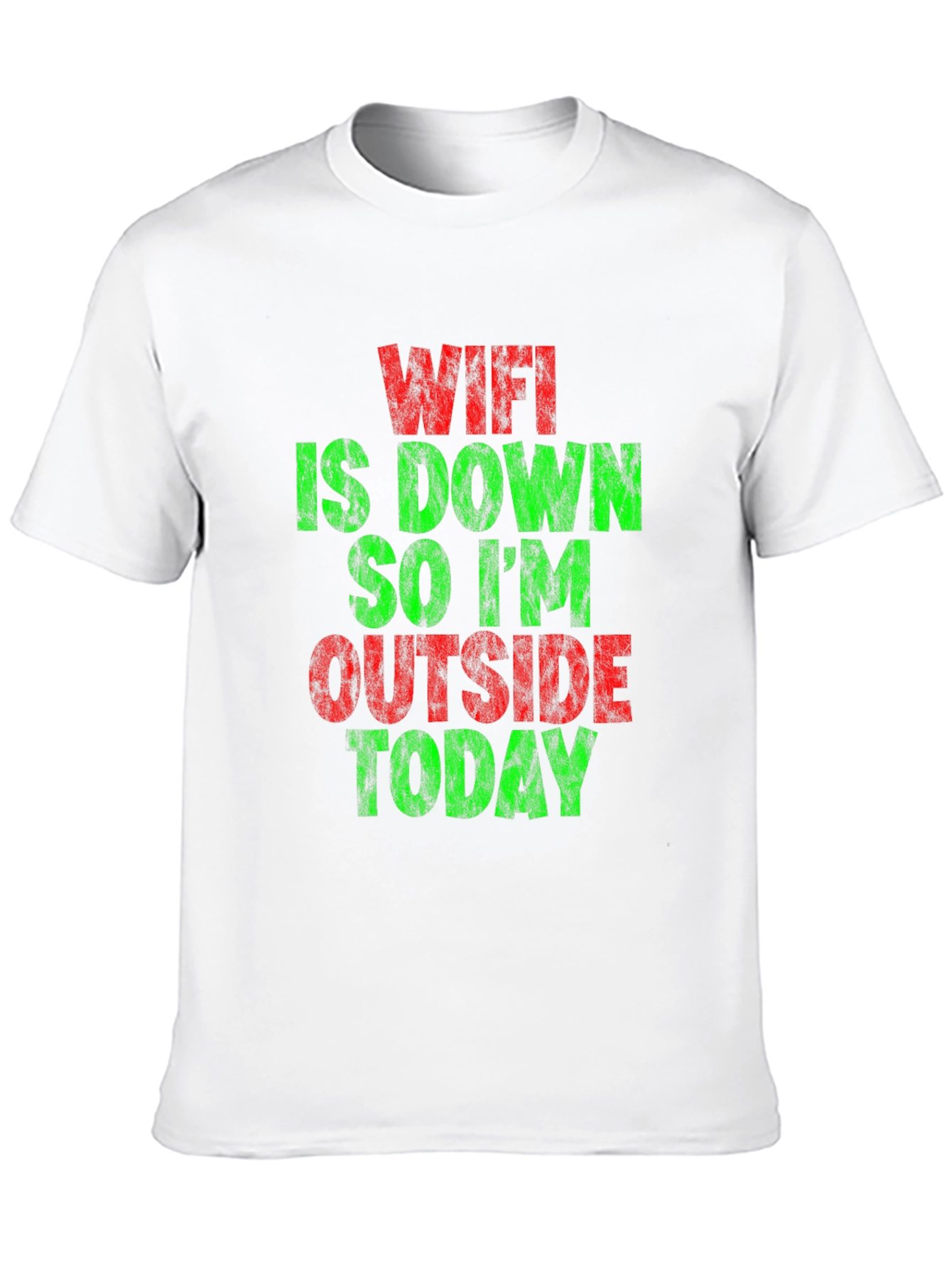 WiFi is Down Humor T-Shirt